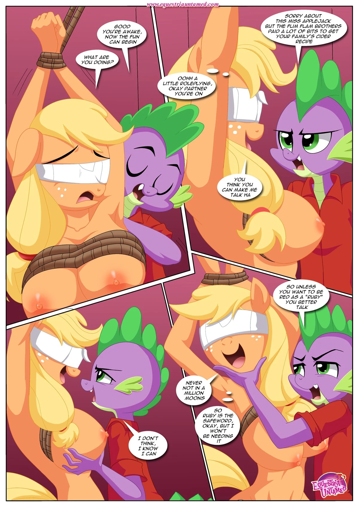 Spike’s Harem (My Little Pony – Friendship Is Magic) [PalComix] - 6 . An Apple’s Core Is Always Hardcore - Chapter 6 (My Little Pony - Friendship Is Magic) [PalComix] - Page 28