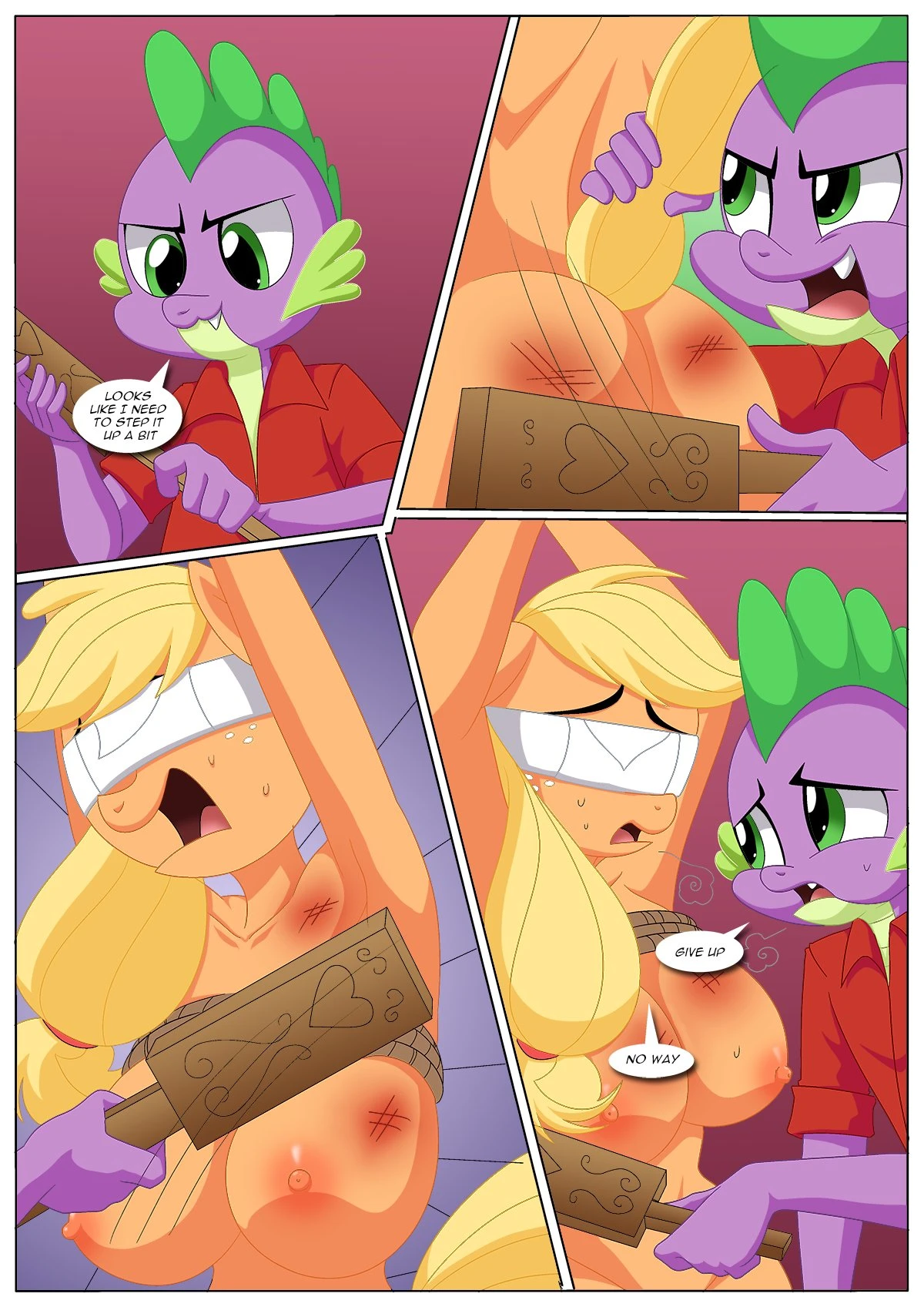 Spike’s Harem (My Little Pony – Friendship Is Magic) [PalComix] - 6 . An Apple’s Core Is Always Hardcore - Chapter 6 (My Little Pony - Friendship Is Magic) [PalComix] - Page 32