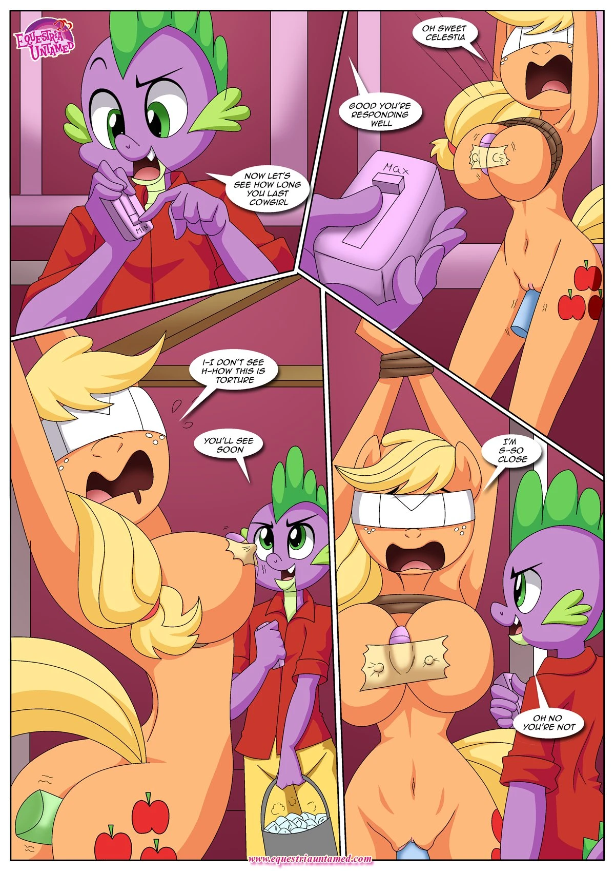 Spike’s Harem (My Little Pony – Friendship Is Magic) [PalComix] - 6 . An Apple’s Core Is Always Hardcore - Chapter 6 (My Little Pony - Friendship Is Magic) [PalComix] - Page 34