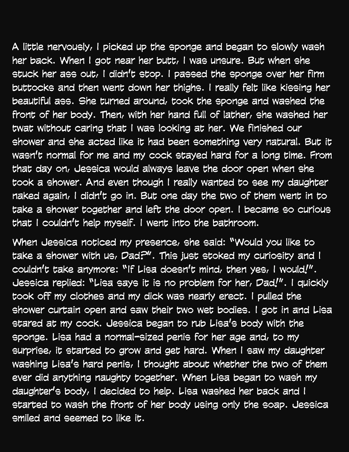 Animated Tales [WC | TF] - MY DAUGHTER AND HER SHEMALE FRIEND - Page 5