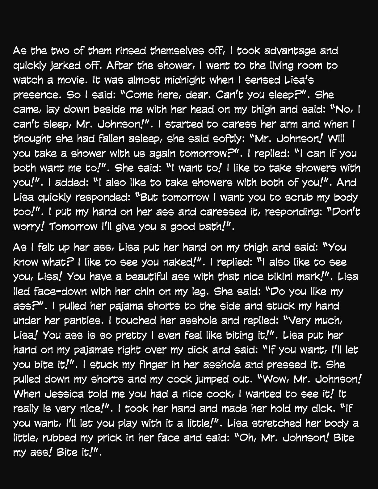 Animated Tales [WC | TF] - MY DAUGHTER AND HER SHEMALE FRIEND - Page 6