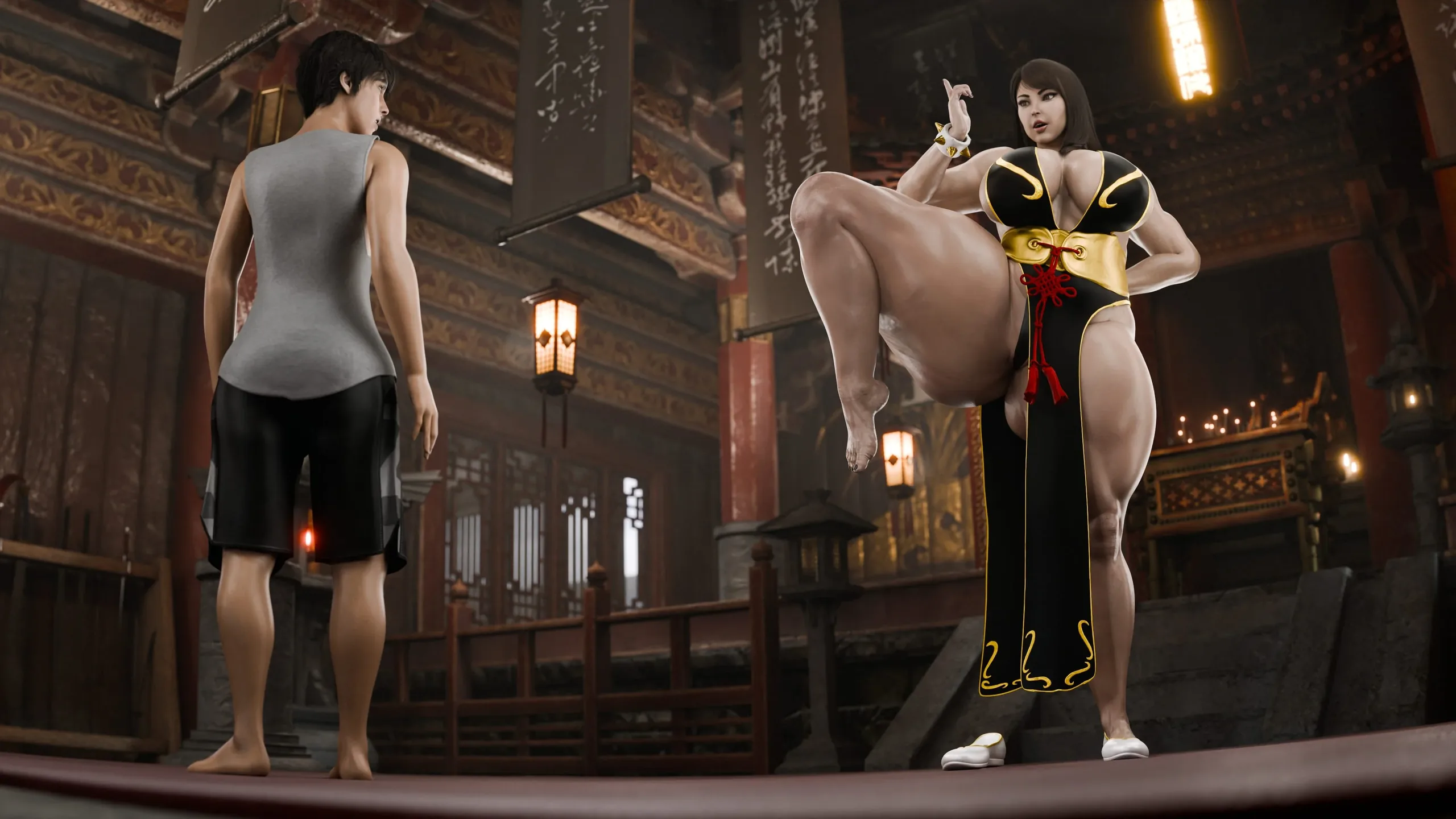 Chun-Li (Street Fighter) - 7.5 . Chun-Li's Favorite Student 3 - Textless - Chapter 7 (Street Fighter) - Page 213