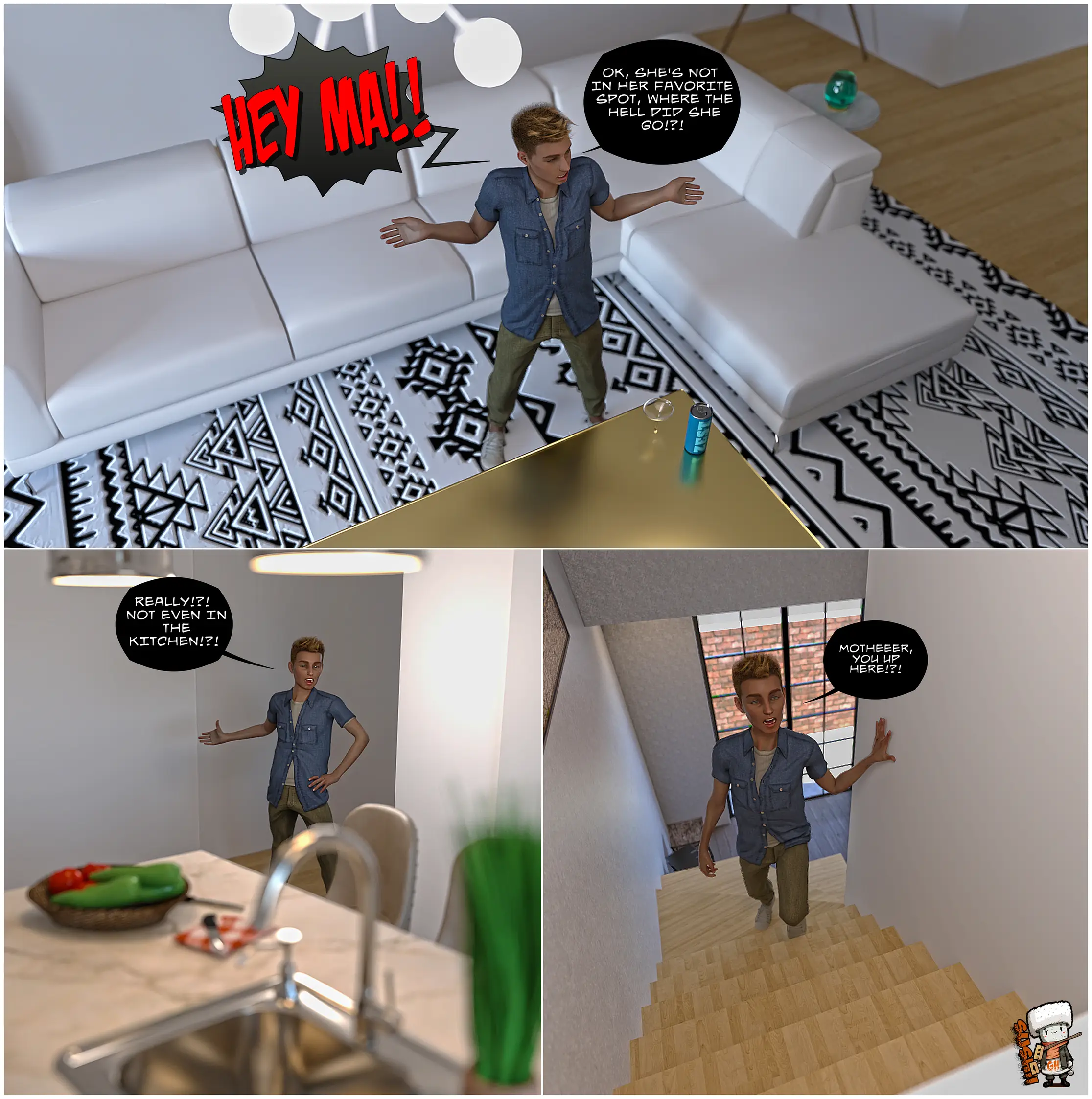 Tempting Secrets [GashousesushiArt] - 1 . Tempting Secrets - Chapter 1 - Page 9