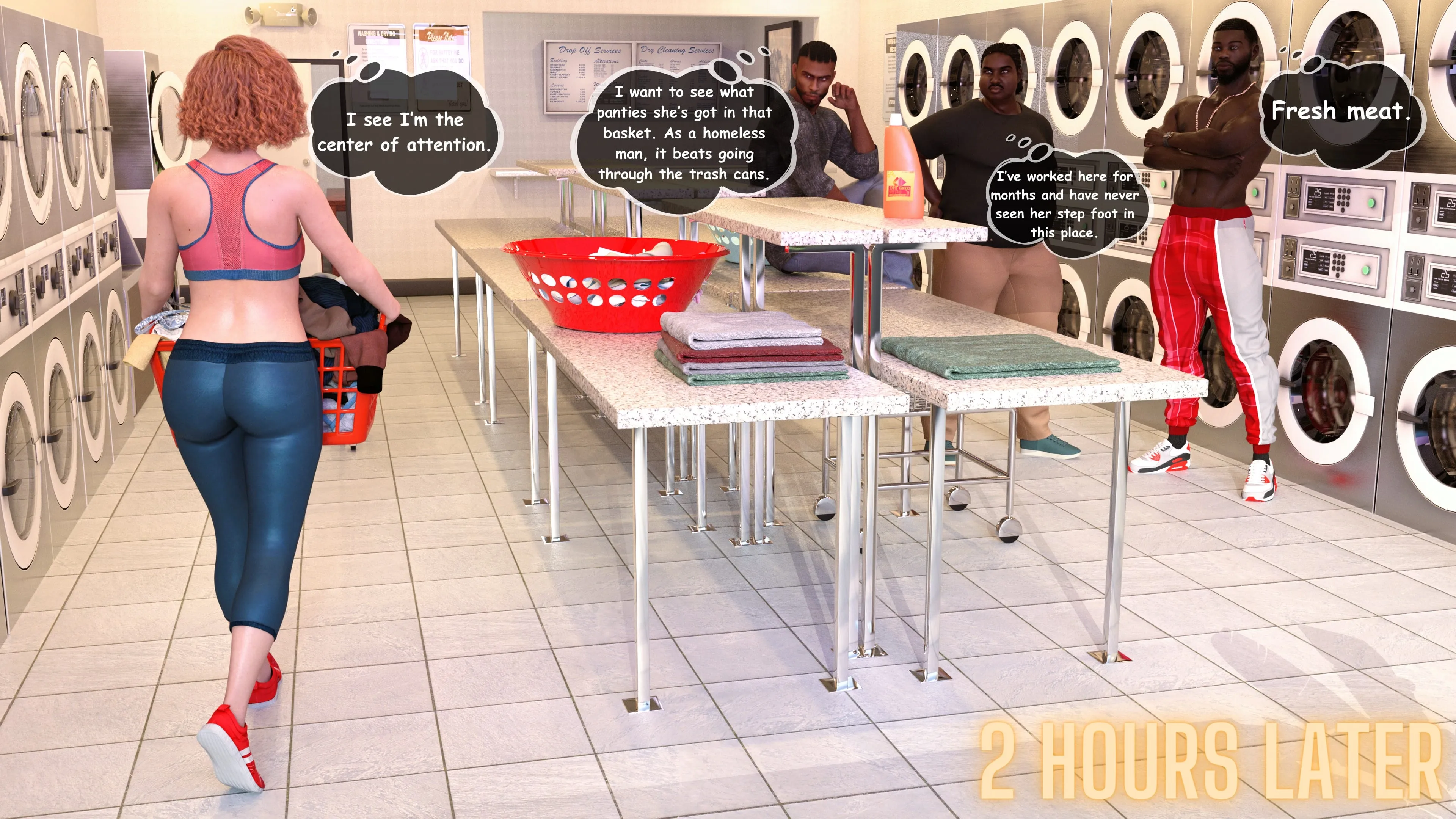 Laundry Day [Mature3DComics] - 1 . Laundry Day - Chapter 1 - Page 4