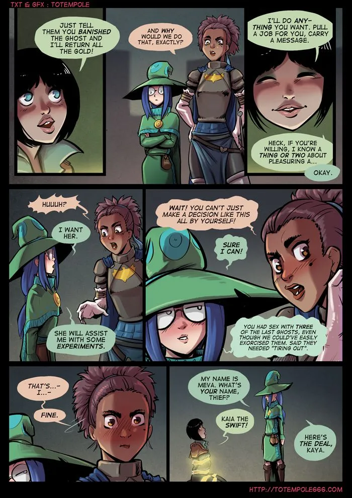 The Cummoner - 18a . The Cummoner - Chapter 18 - Lab Brats [Totempole] - Page 7