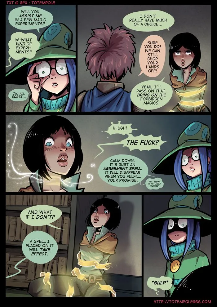 The Cummoner - 18a . The Cummoner - Chapter 18 - Lab Brats [Totempole] - Page 8