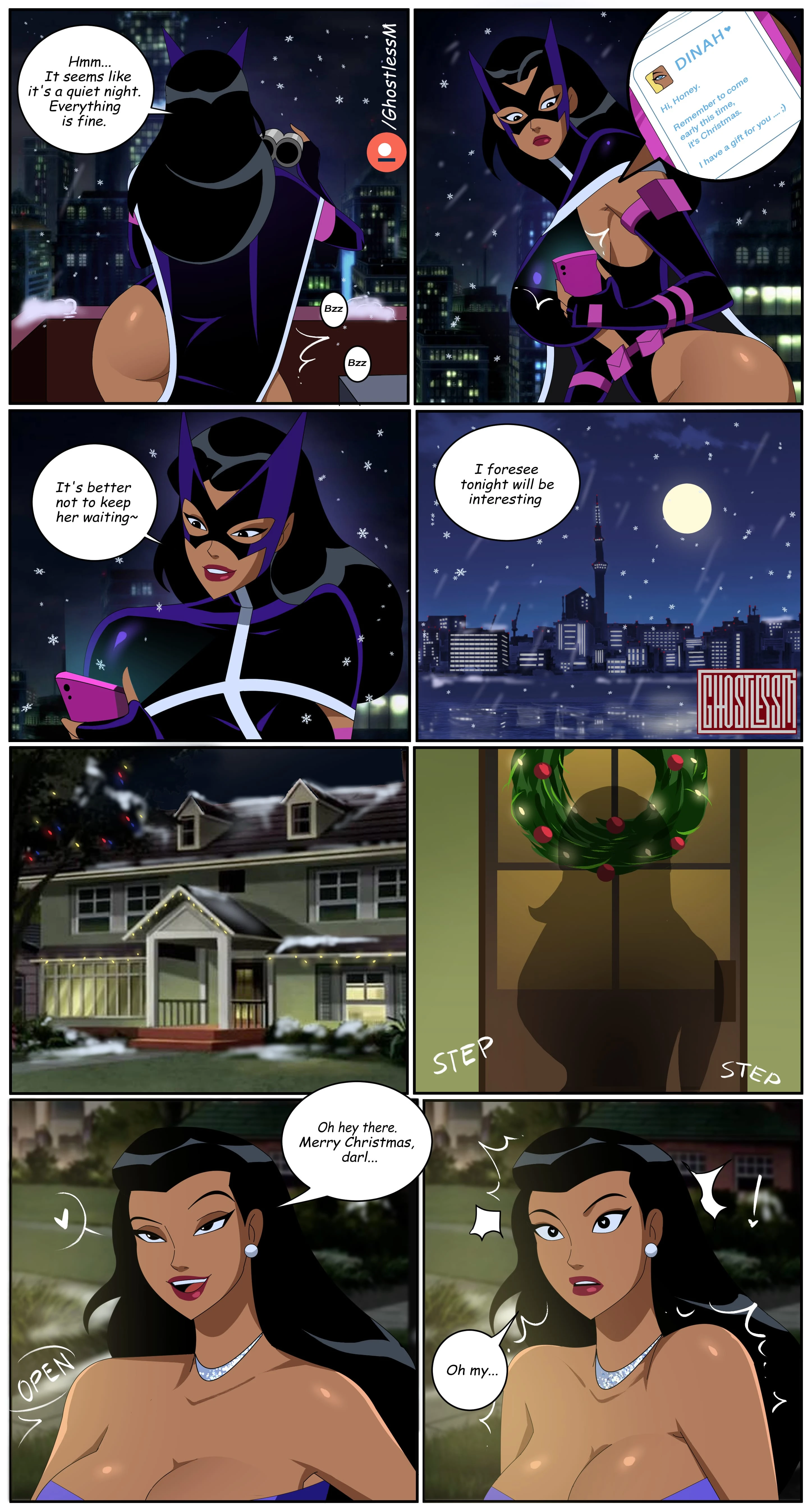 X-Mas Gift (Justice League) - 1 . X-Mas Gift - Chapter 1 [GhostlessM] - Page 2