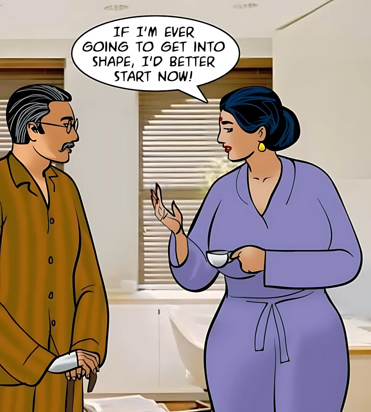 Velamma All Episodes Comics - 75 . Velamma - Episode 75 - Sexercise - Page 16