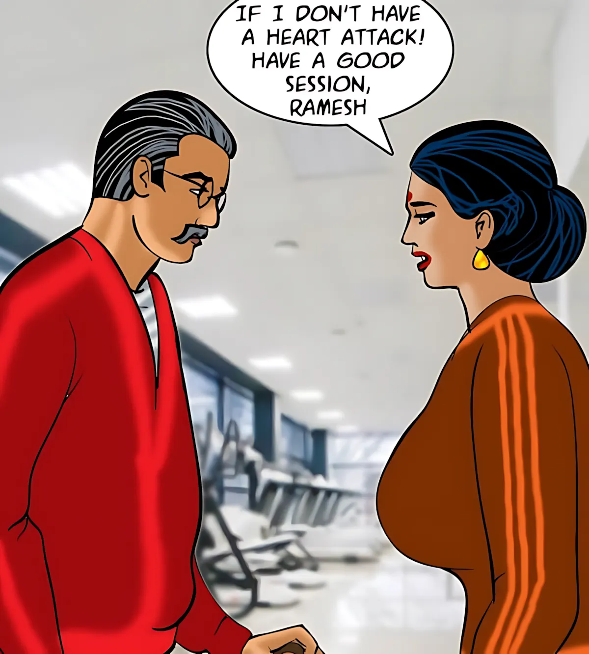 Velamma All Episodes Comics - 75 . Velamma - Episode 75 - Sexercise - Page 44