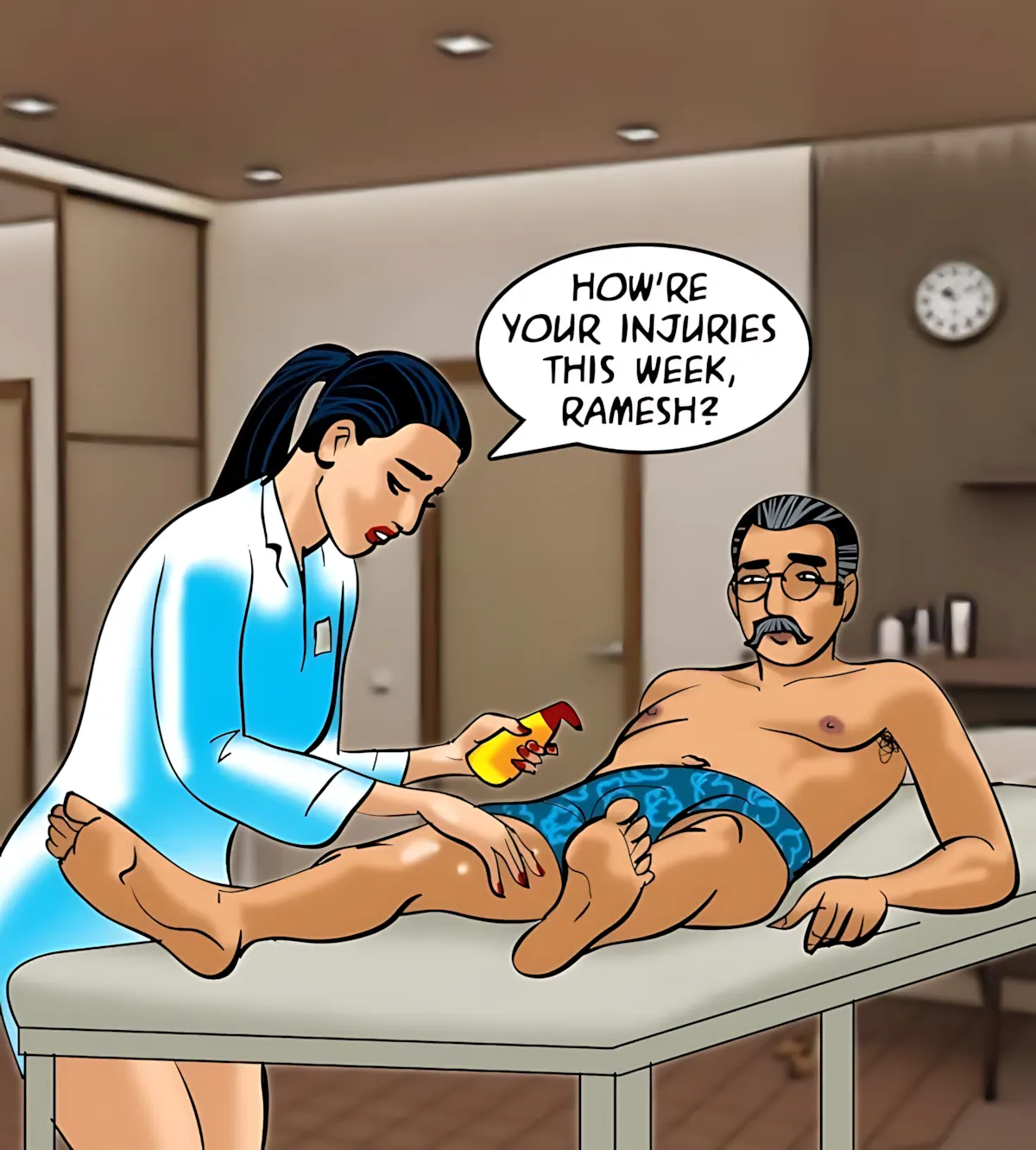 Velamma All Episodes Comics - 75 . Velamma - Episode 75 - Sexercise - Page 53