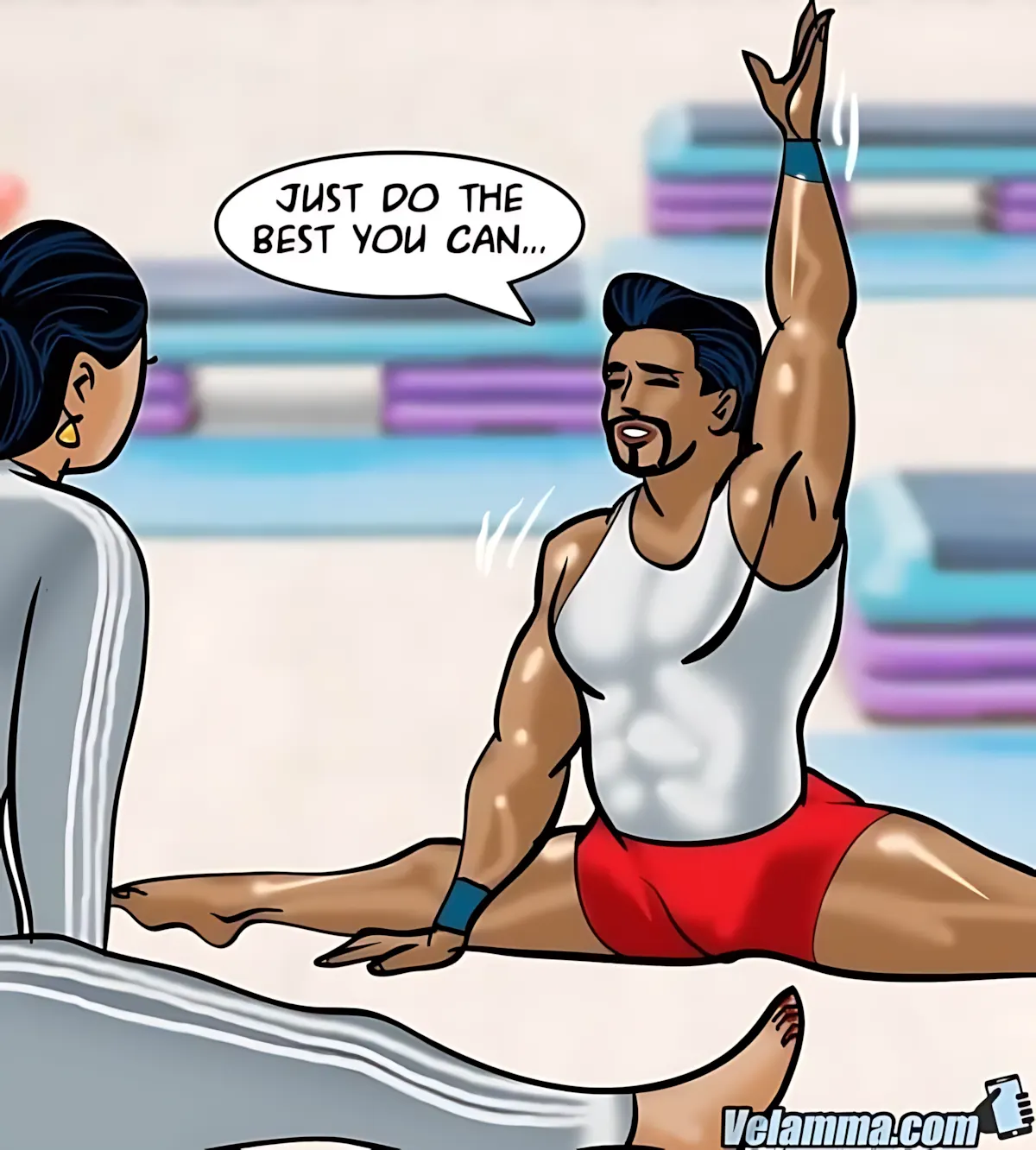 Velamma All Episodes Comics - 75 . Velamma - Episode 75 - Sexercise - Page 109