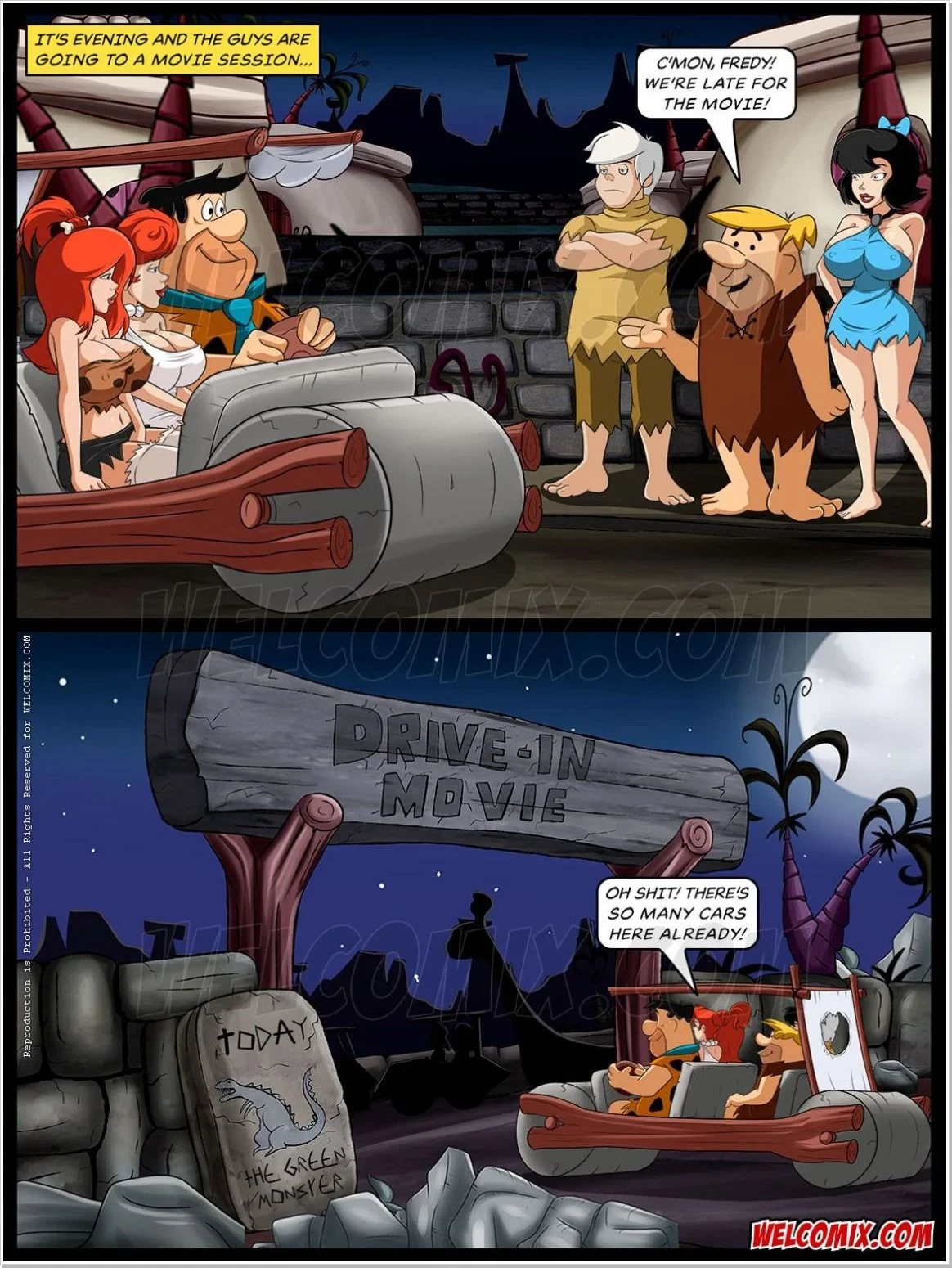 Dinner Wife Swap (The Flintstones) [WC | TF] - 5 . The Flintstones - Chapter 5 (The Flintstones) [WC - TF] - Page 2