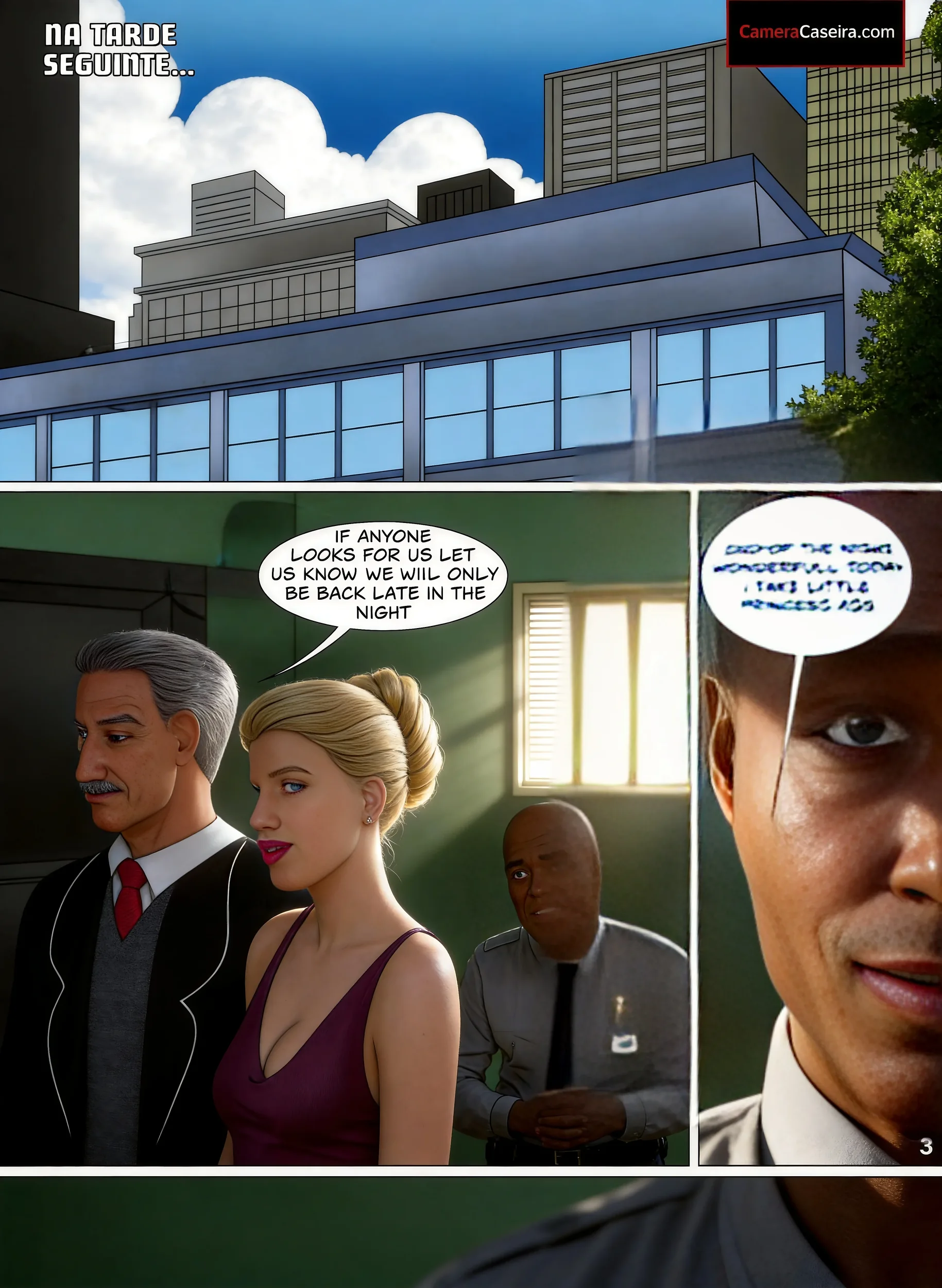 A Patricinha e o Porteiro (AI Remastered) - 4. A Patricinha e o Porteiro - Chapter 4 - Page 4