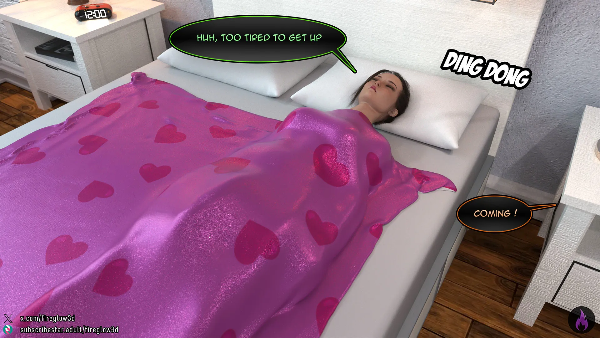 My neighbor didn’t know I’m a futa [Fireglow3D] - 1 . My neighbor didn't know I'm a futa - Chapter 1 - Page 2