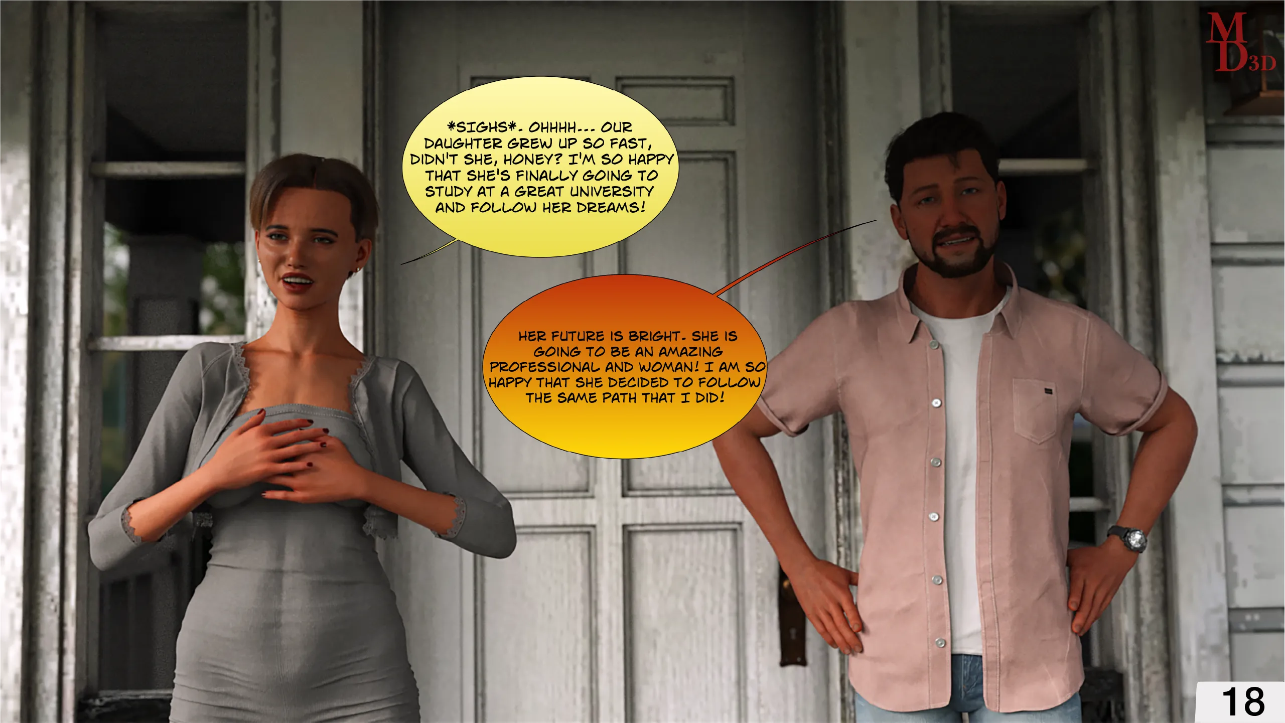 College Times [MagicDragon3D] - 1 . College Times - Chapter 1 - Page 19
