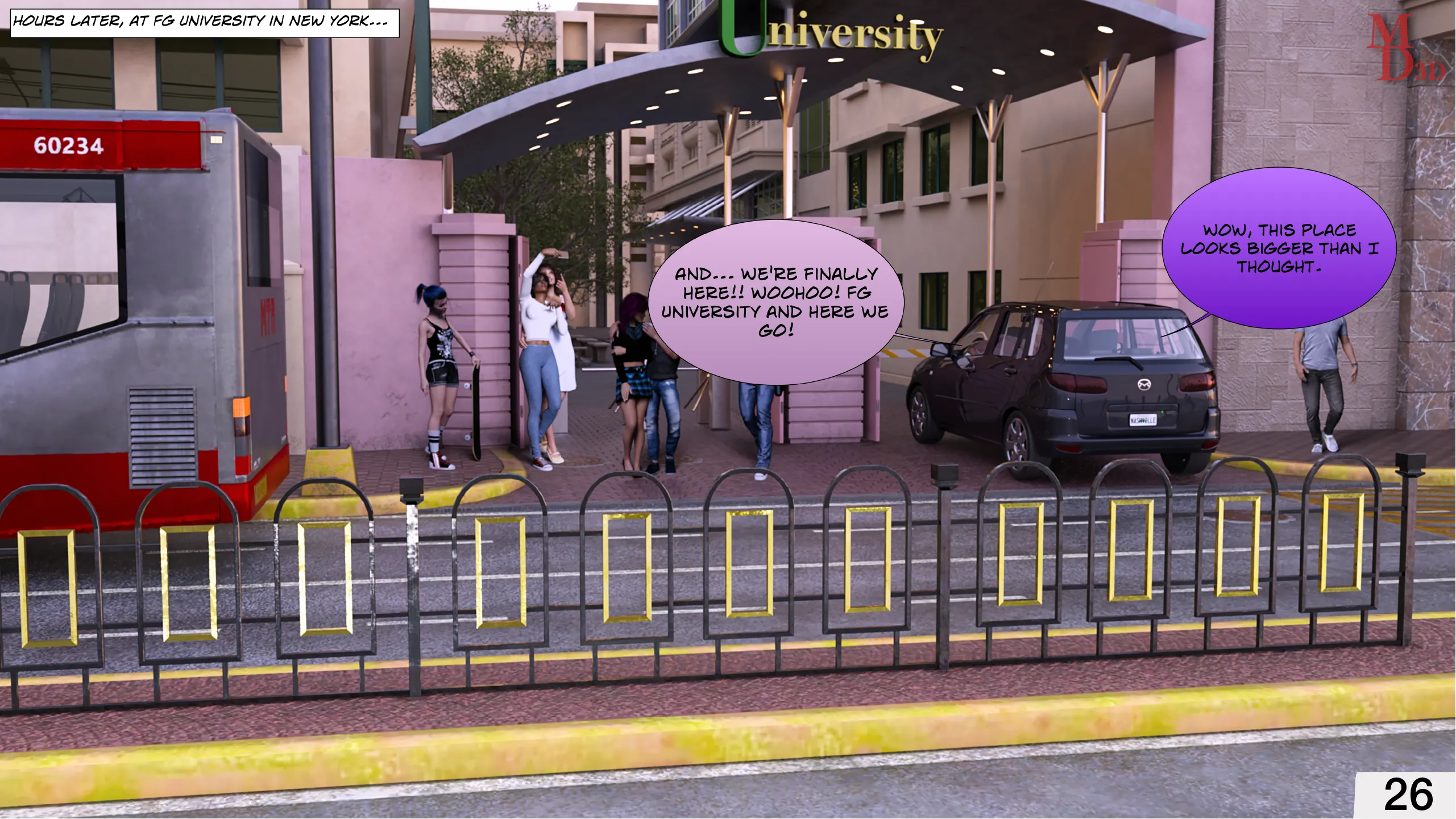 College Times [MagicDragon3D] - 1 . College Times - Chapter 1 - Page 27