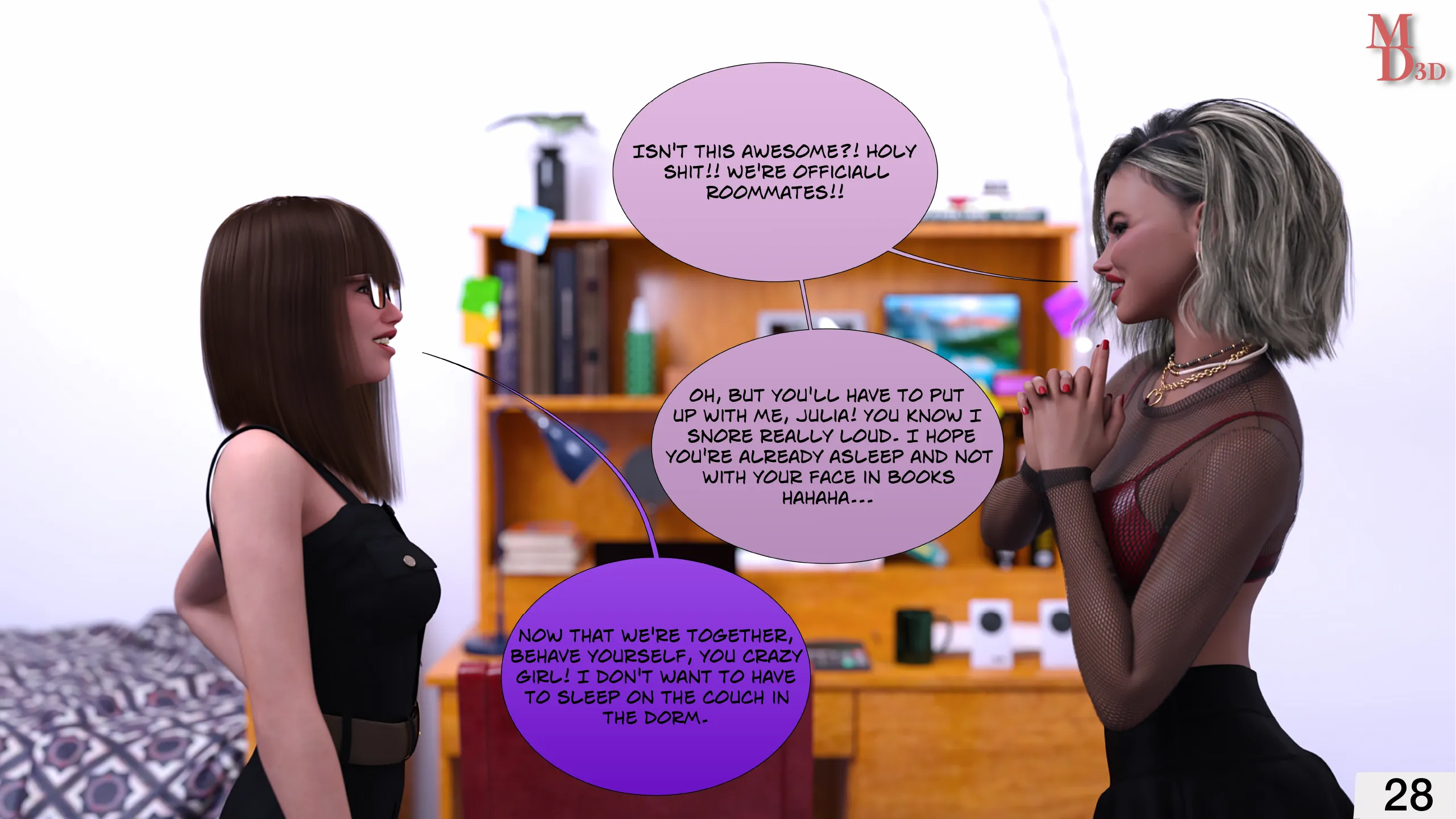 College Times [MagicDragon3D] - 1 . College Times - Chapter 1 - Page 29