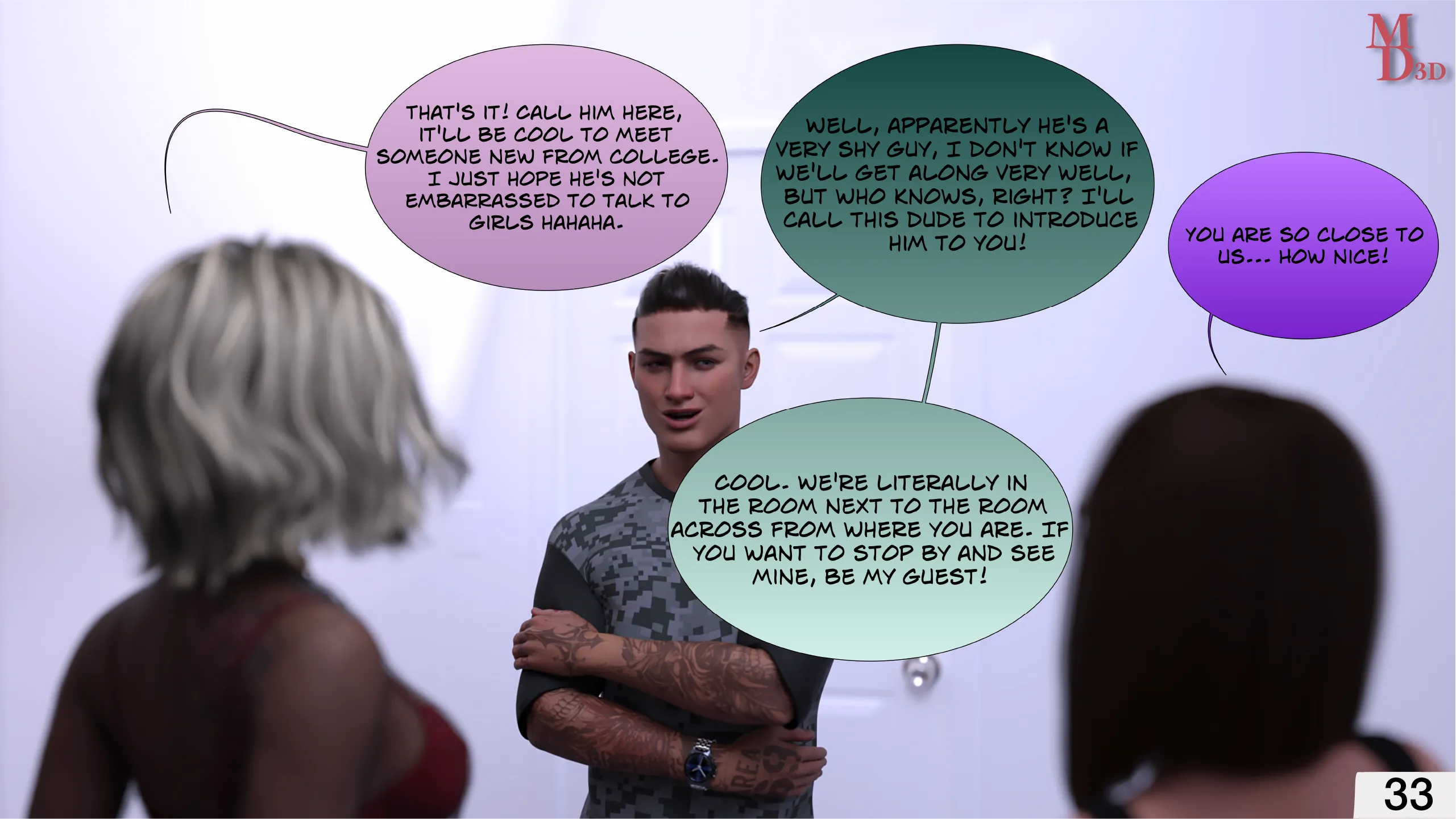 College Times [MagicDragon3D] - 1 . College Times - Chapter 1 - Page 34
