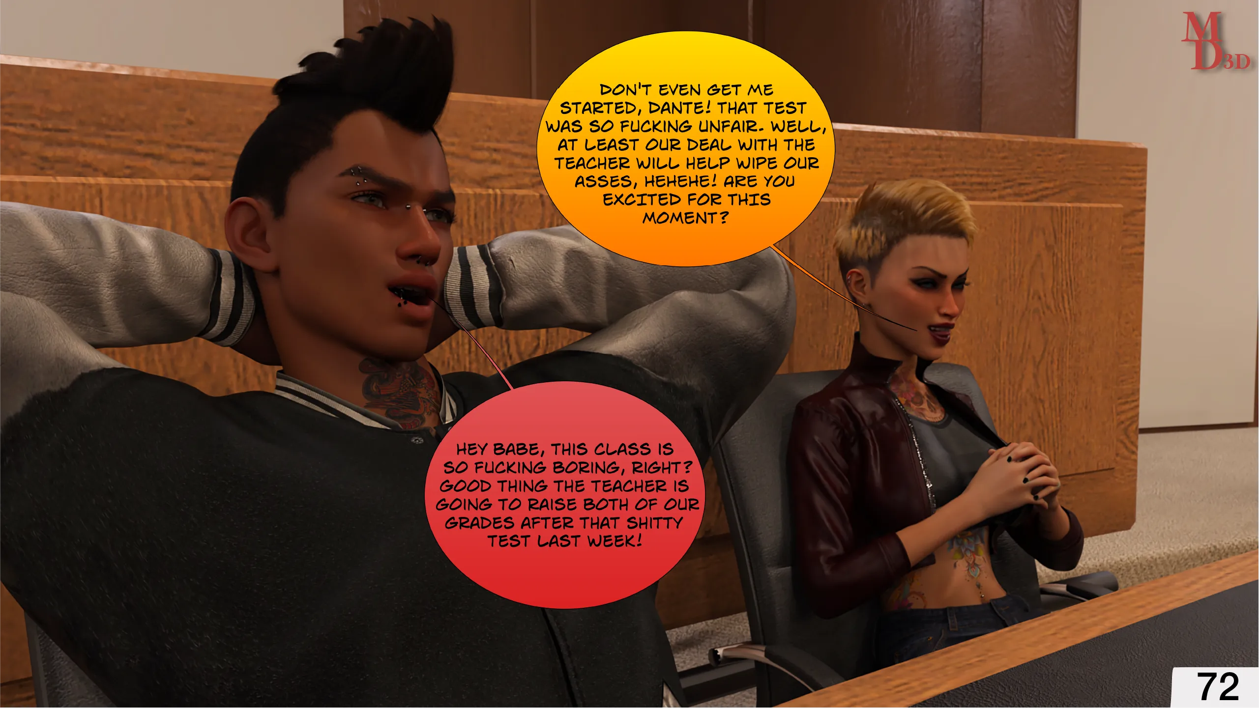 College Times [MagicDragon3D] - 1 . College Times - Chapter 1 - Page 73