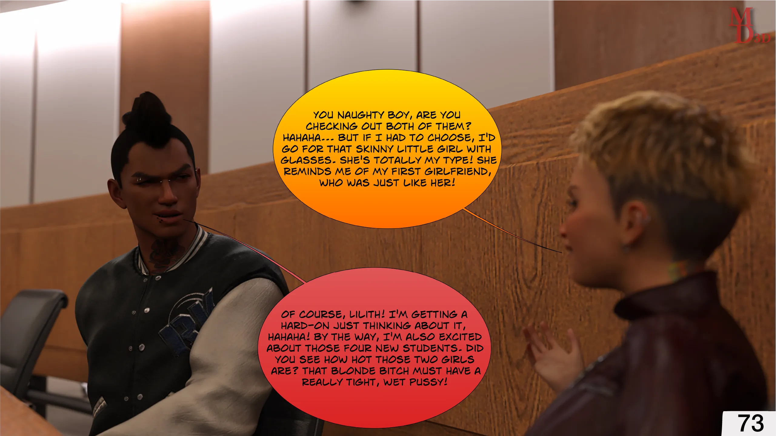 College Times [MagicDragon3D] - 1 . College Times - Chapter 1 - Page 74