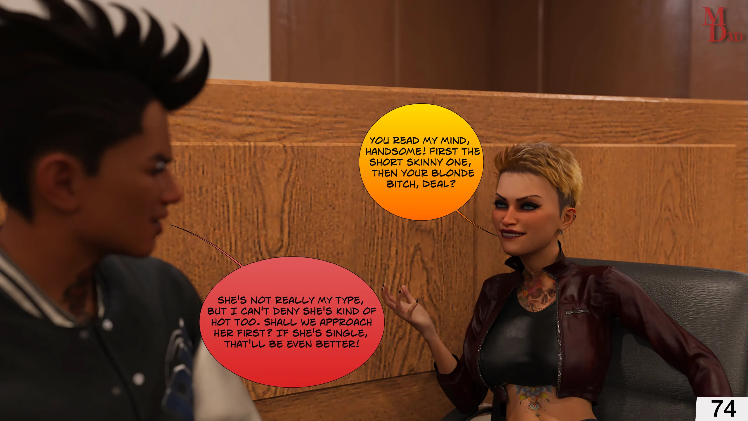 College Times [MagicDragon3D] - 1 . College Times - Chapter 1 - Page 75