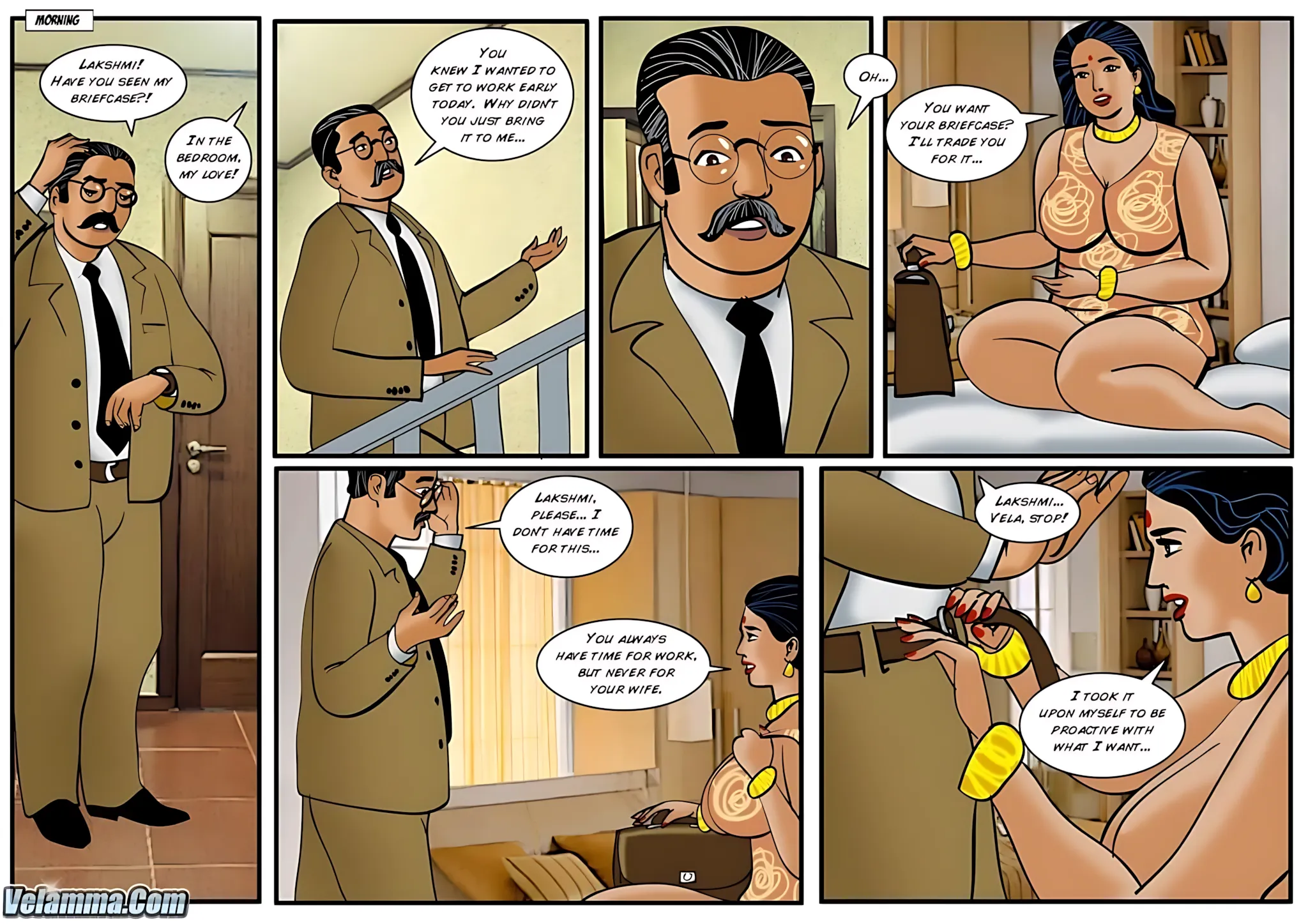 Velamma All Episodes Comics - 32 . Velamma - Episode 32 - The Peacemaker - Page 2