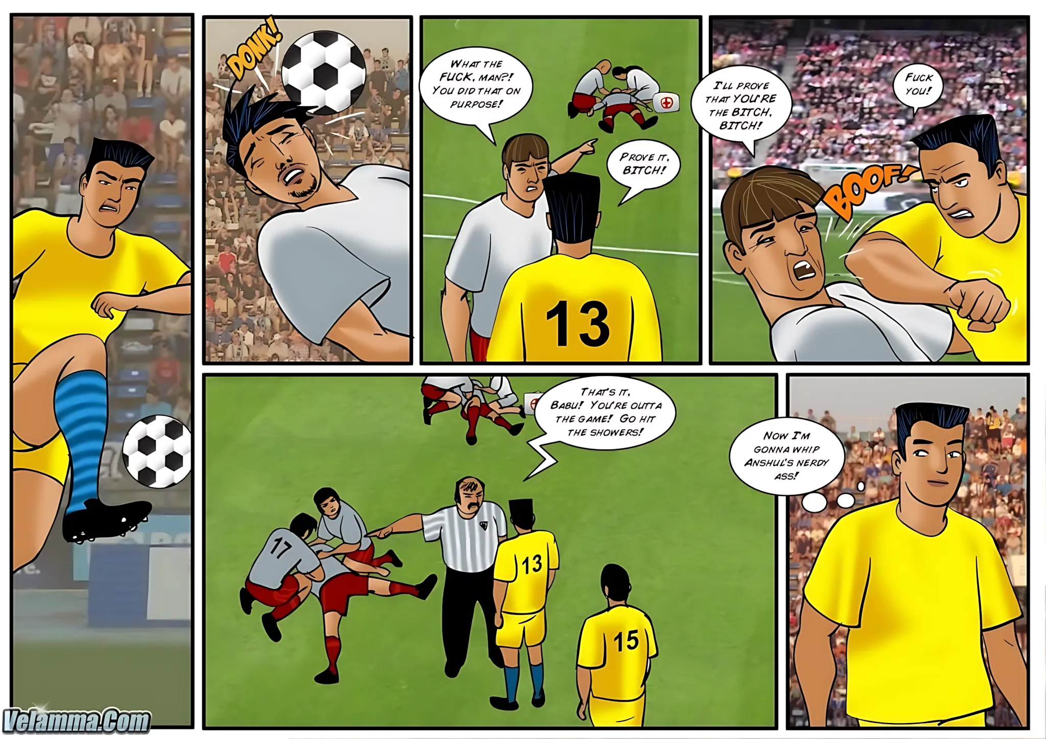Velamma All Episodes Comics - 32 . Velamma - Episode 32 - The Peacemaker - Page 10
