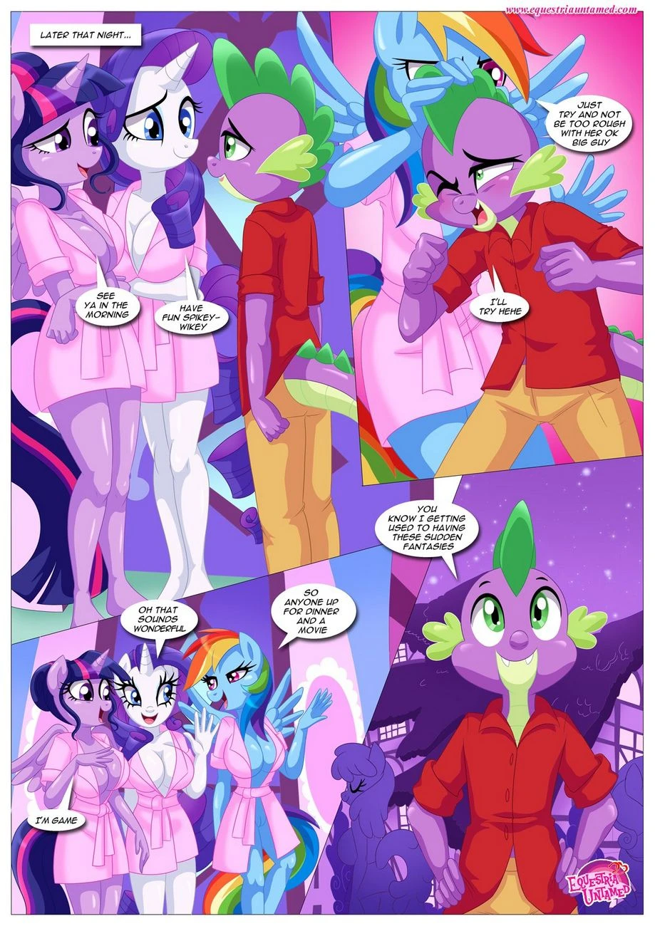 Spike’s Harem (My Little Pony – Friendship Is Magic) [PalComix] - 5 . The Secret Ingredient Is Fluttershy... Fluttershy - Chapter 5 (My Little Pony - Friendship Is Magic) [PalComix] - Page 14