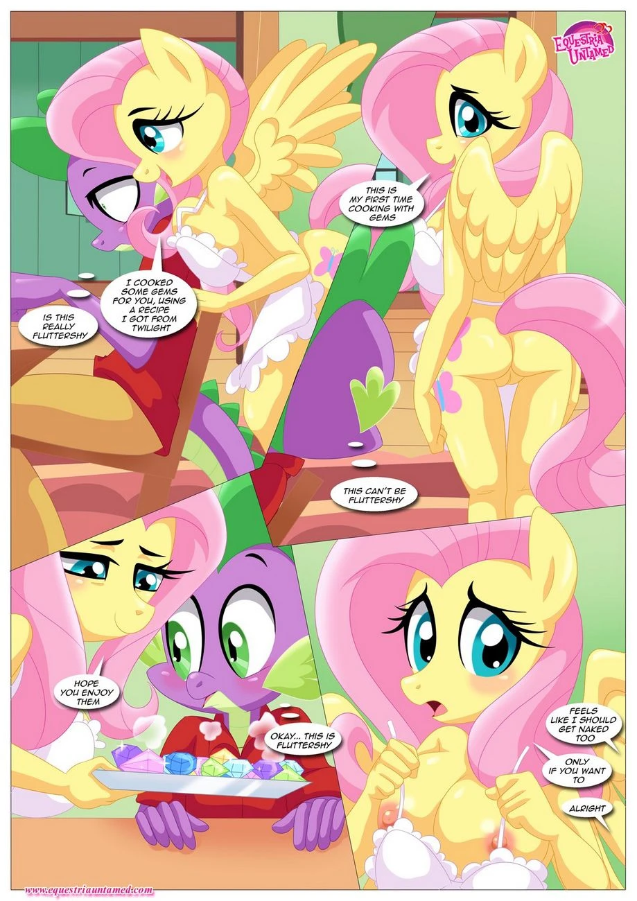 Spike’s Harem (My Little Pony – Friendship Is Magic) [PalComix] - 5 . The Secret Ingredient Is Fluttershy... Fluttershy - Chapter 5 (My Little Pony - Friendship Is Magic) [PalComix] - Page 20