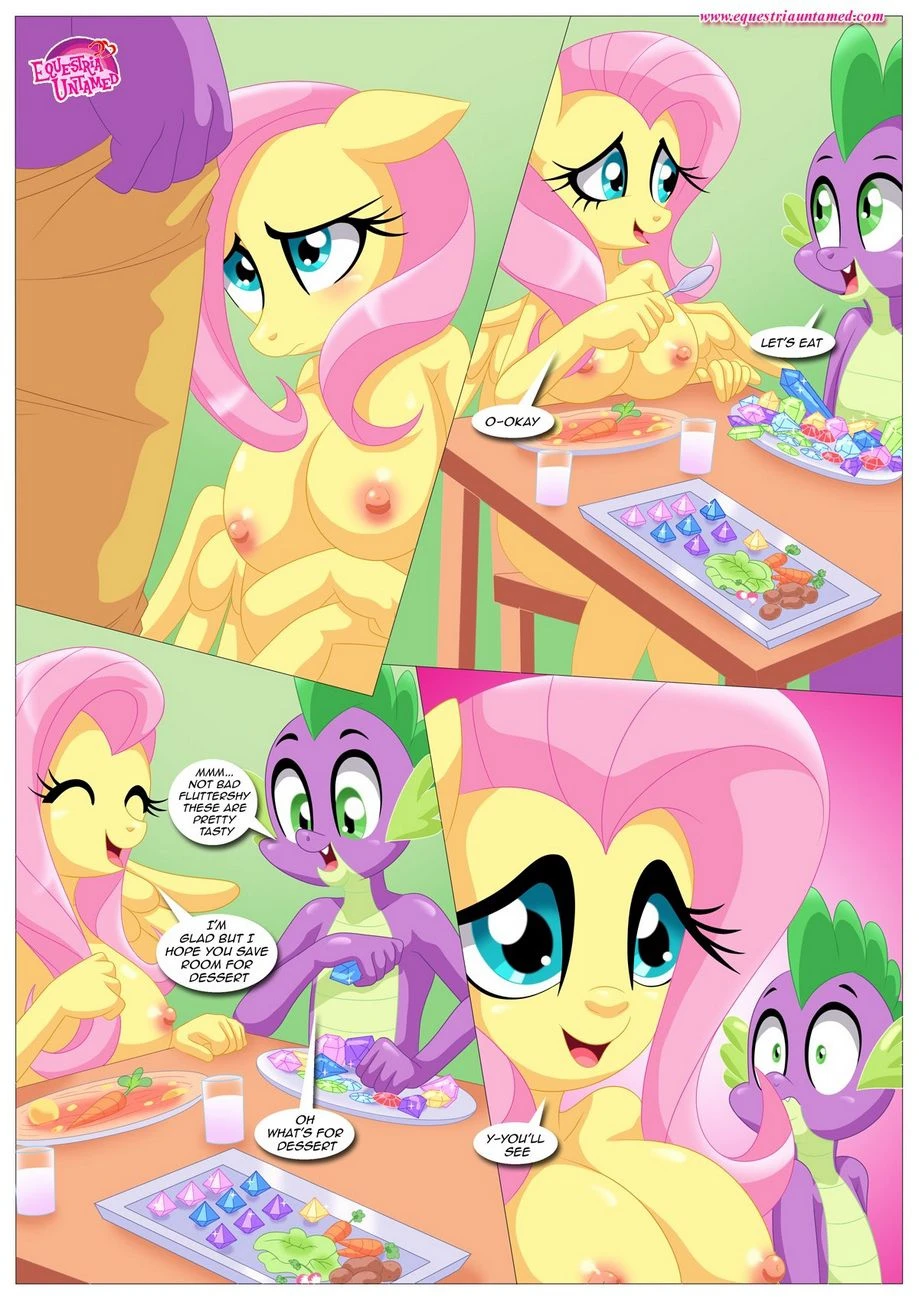 Spike’s Harem (My Little Pony – Friendship Is Magic) [PalComix] - 5 . The Secret Ingredient Is Fluttershy... Fluttershy - Chapter 5 (My Little Pony - Friendship Is Magic) [PalComix] - Page 21