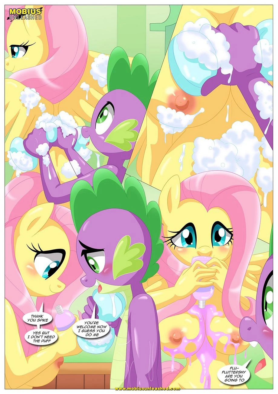 Spike’s Harem (My Little Pony – Friendship Is Magic) [PalComix] - 5 . The Secret Ingredient Is Fluttershy... Fluttershy - Chapter 5 (My Little Pony - Friendship Is Magic) [PalComix] - Page 32