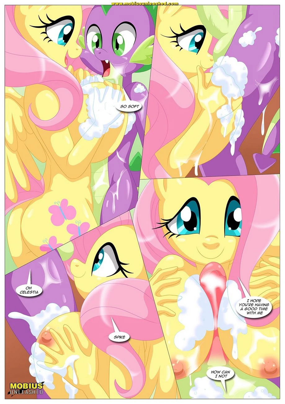 Spike’s Harem (My Little Pony – Friendship Is Magic) [PalComix] - 5 . The Secret Ingredient Is Fluttershy... Fluttershy - Chapter 5 (My Little Pony - Friendship Is Magic) [PalComix] - Page 33
