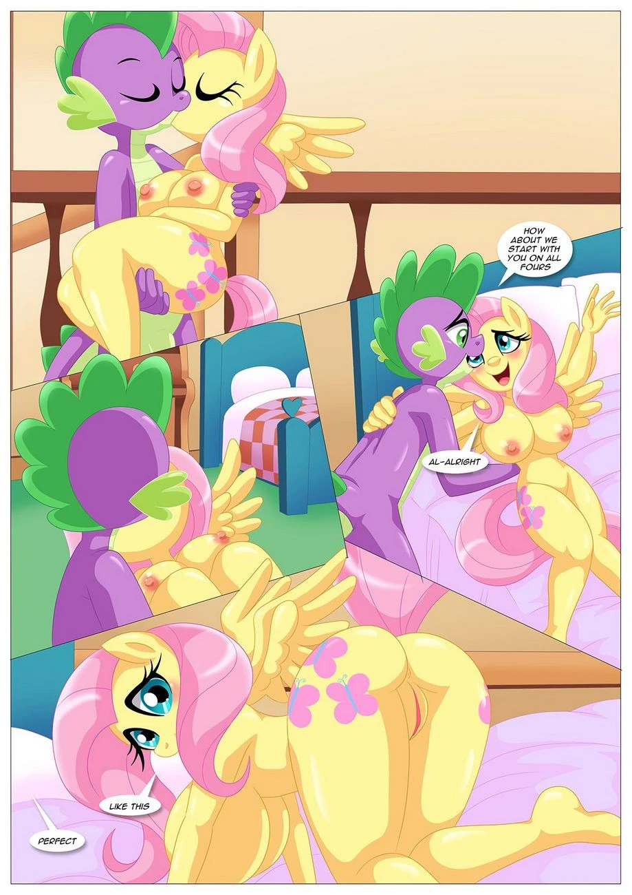 Spike’s Harem (My Little Pony – Friendship Is Magic) [PalComix] - 5 . The Secret Ingredient Is Fluttershy... Fluttershy - Chapter 5 (My Little Pony - Friendship Is Magic) [PalComix] - Page 38