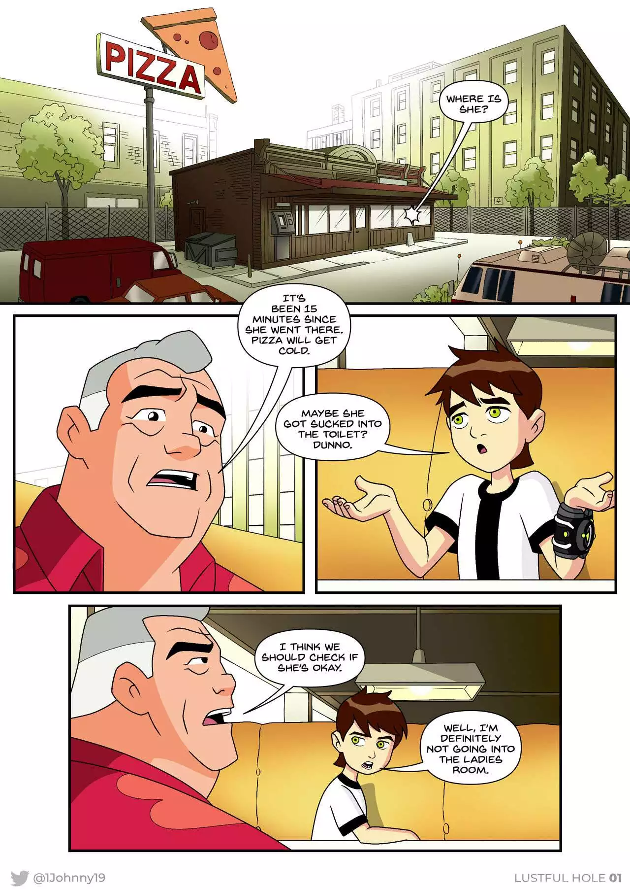 Lustful Hole - [Johnny19-1] Ben 10 - Lustful Hole - Page 2