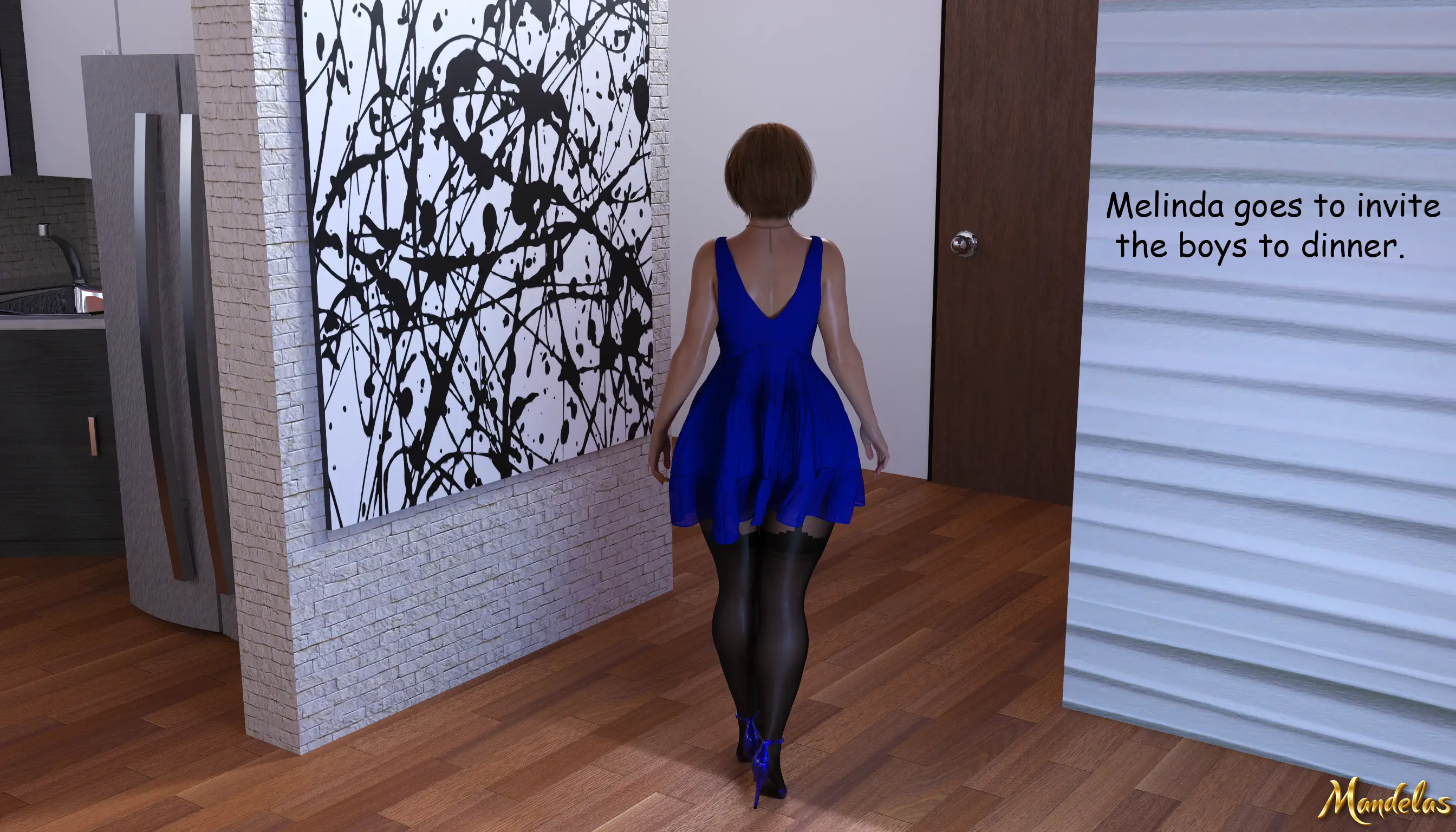 Lady Melinda – The Guest [Mandelas] - 1 . Lady Melinda - The Guest - Chapter 1 - Page 31
