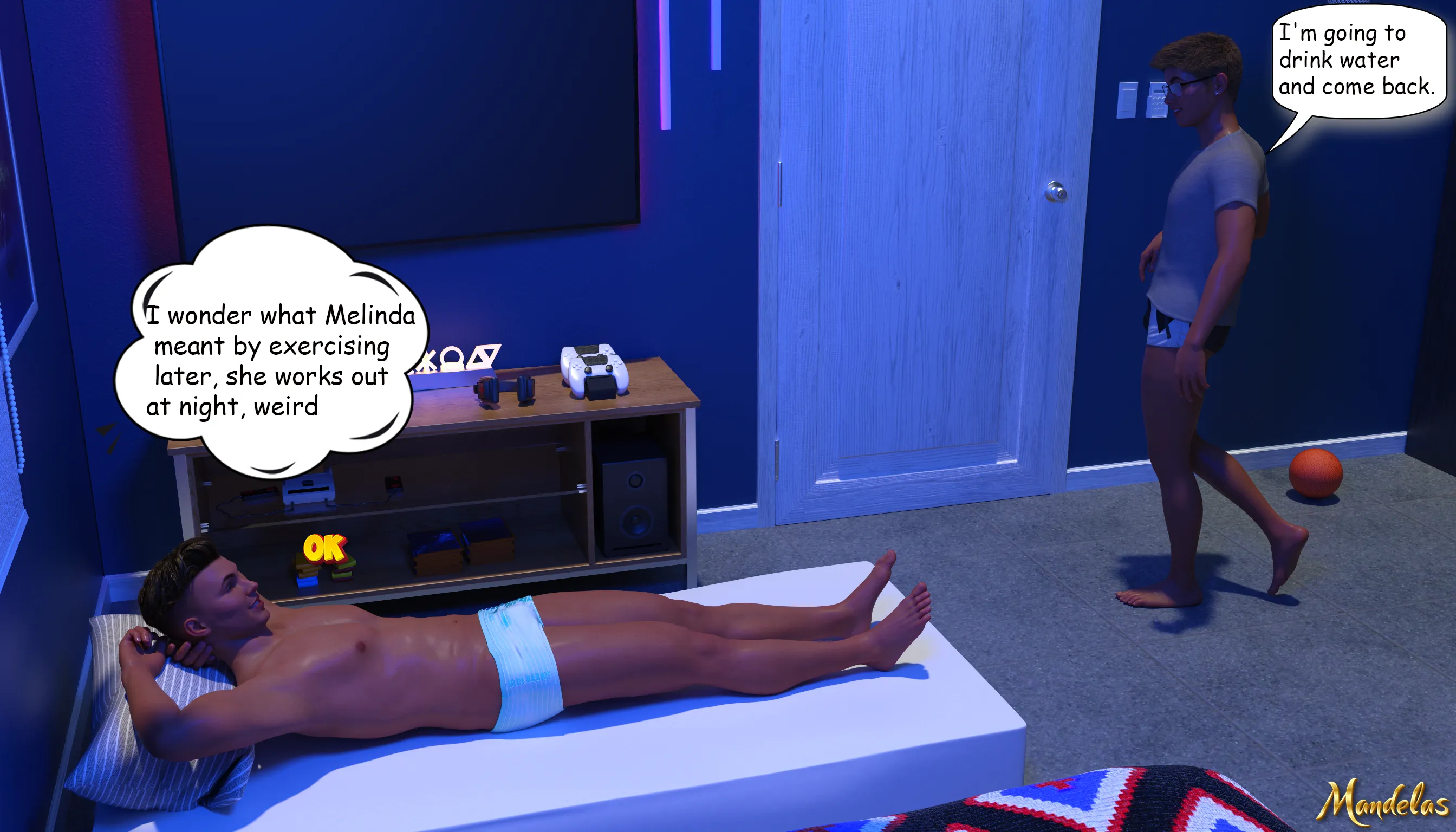 Lady Melinda – The Guest [Mandelas] - 1 . Lady Melinda - The Guest - Chapter 1 - Page 68