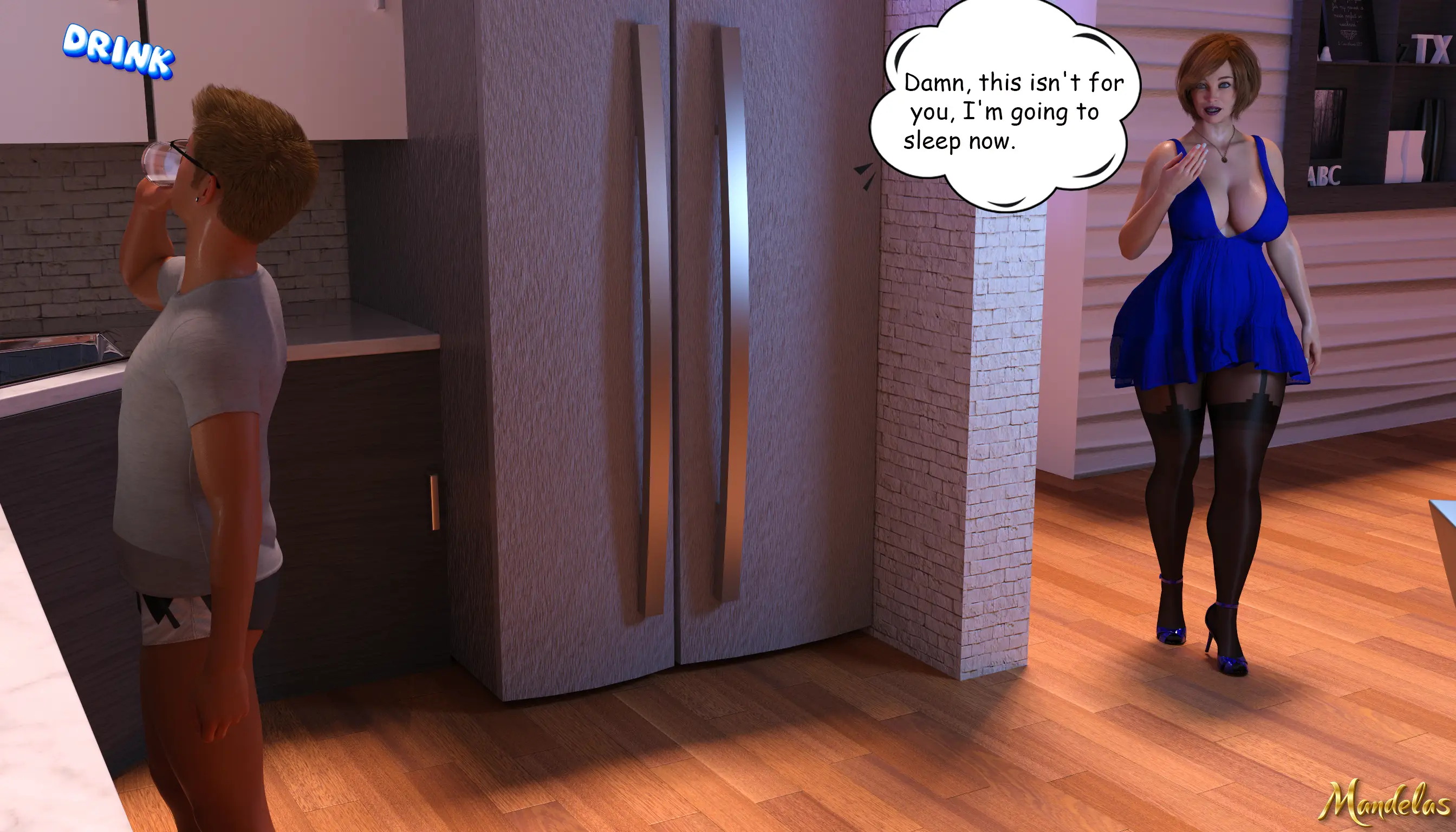 Lady Melinda – The Guest [Mandelas] - 1 . Lady Melinda - The Guest - Chapter 1 - Page 71