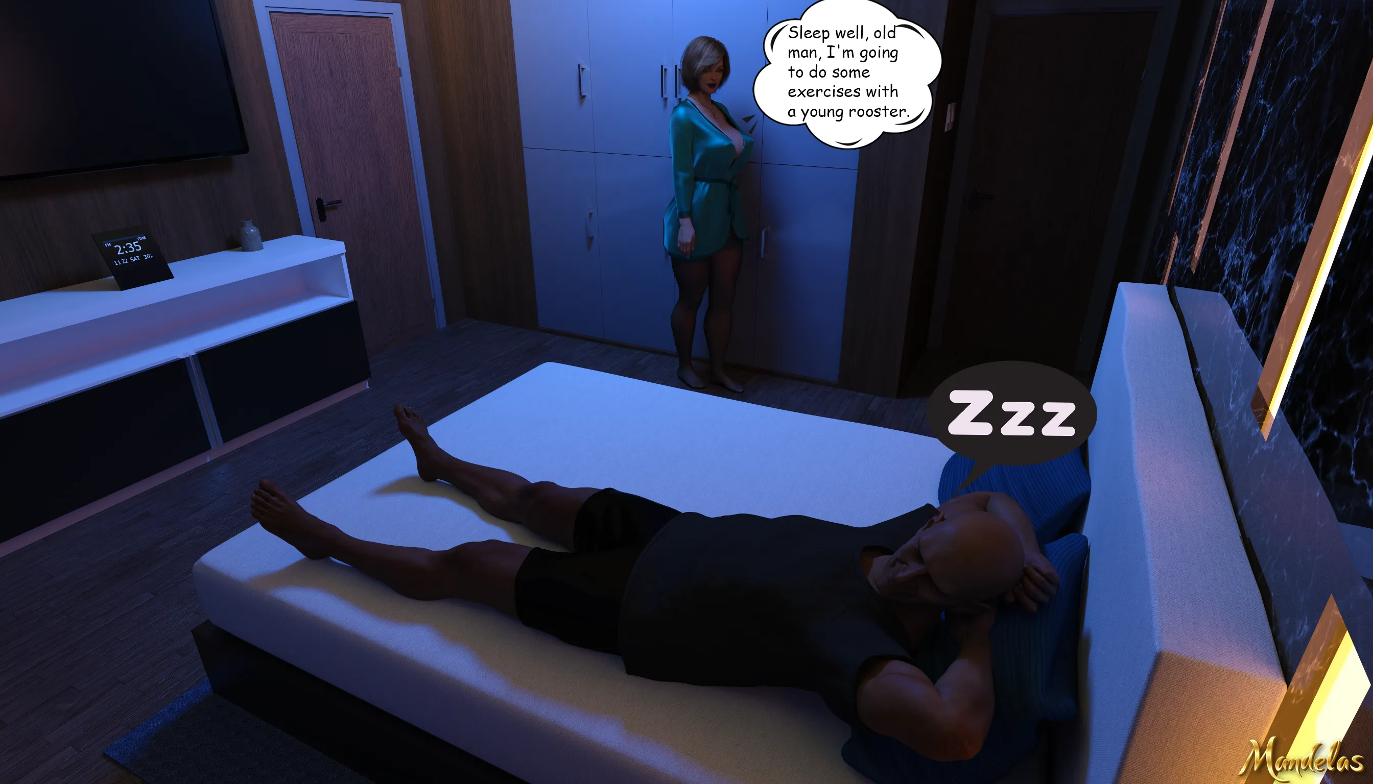Lady Melinda – The Guest [Mandelas] - 1 . Lady Melinda - The Guest - Chapter 1 - Page 87