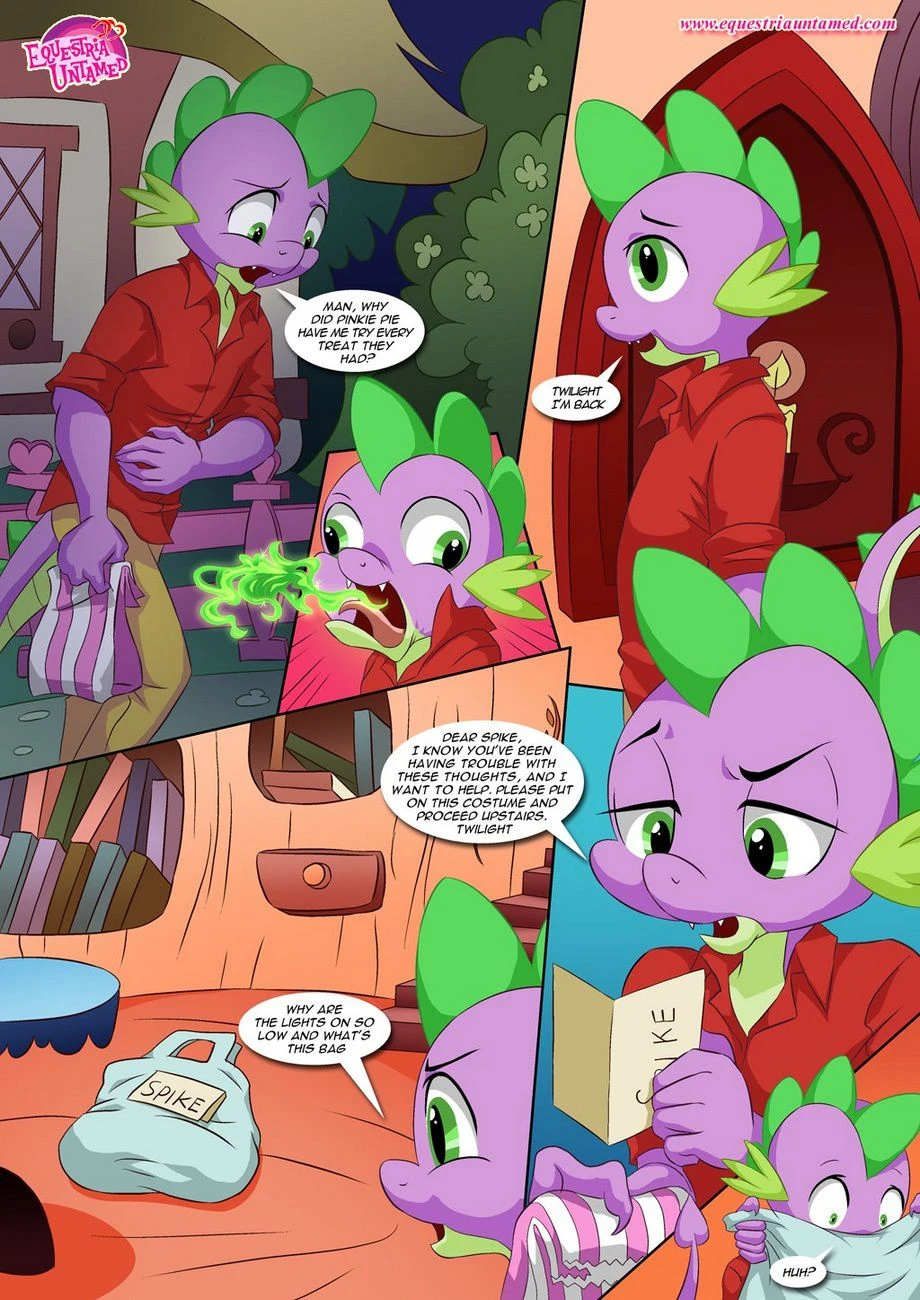 Spike’s Harem (My Little Pony – Friendship Is Magic) [PalComix] - 2 . Sex Ed With Miss Twilight Sparkle - Chapter 2 (My Little Pony - Friendship Is Magic) [PalComix] - Page 14