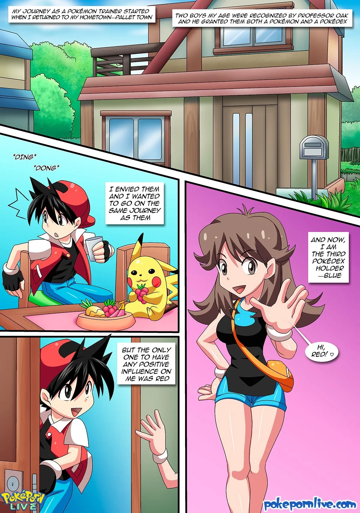 Lucky Me (Pokemon) [PalComix] - 1 . Lucky Me - Chapter 1 (Pokemon) [PalComix] - Page 2