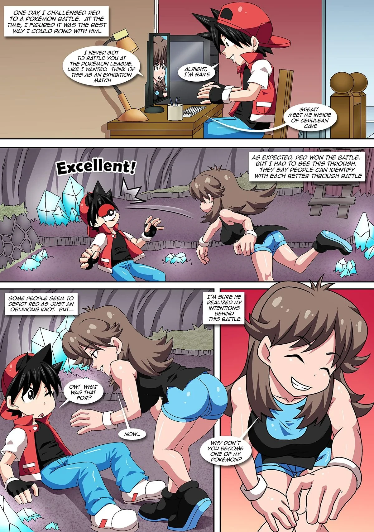 Lucky Me (Pokemon) [PalComix] - 1 . Lucky Me - Chapter 1 (Pokemon) [PalComix] - Page 10