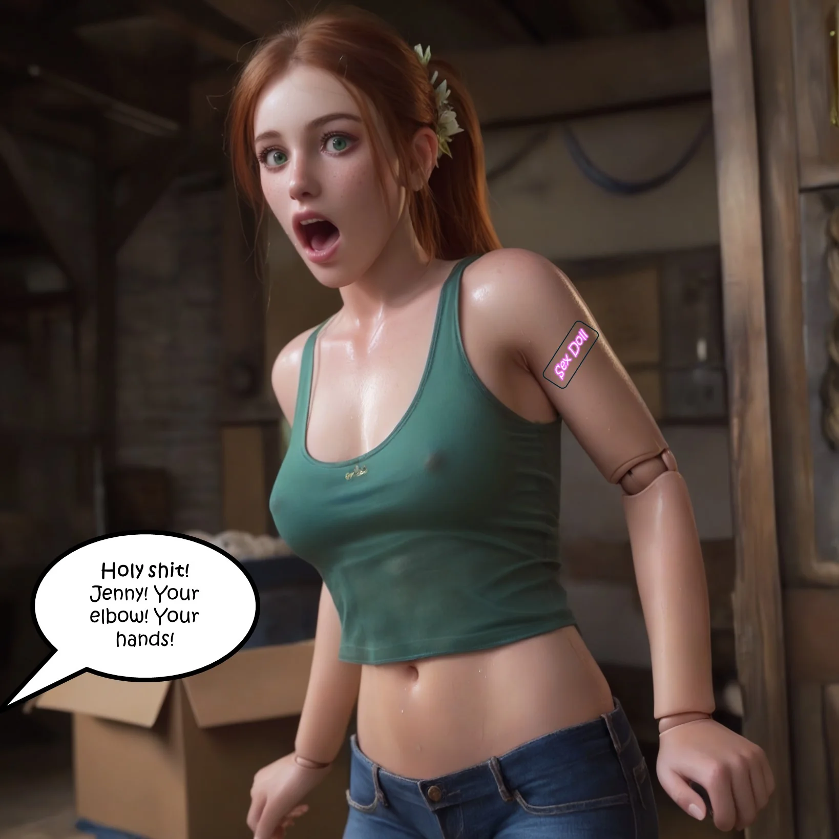 Sex Doll – Sticker Box – AI Gen [Hexxet] - 1. Sex Doll - Sticker Box  Part 1 - Page 14
