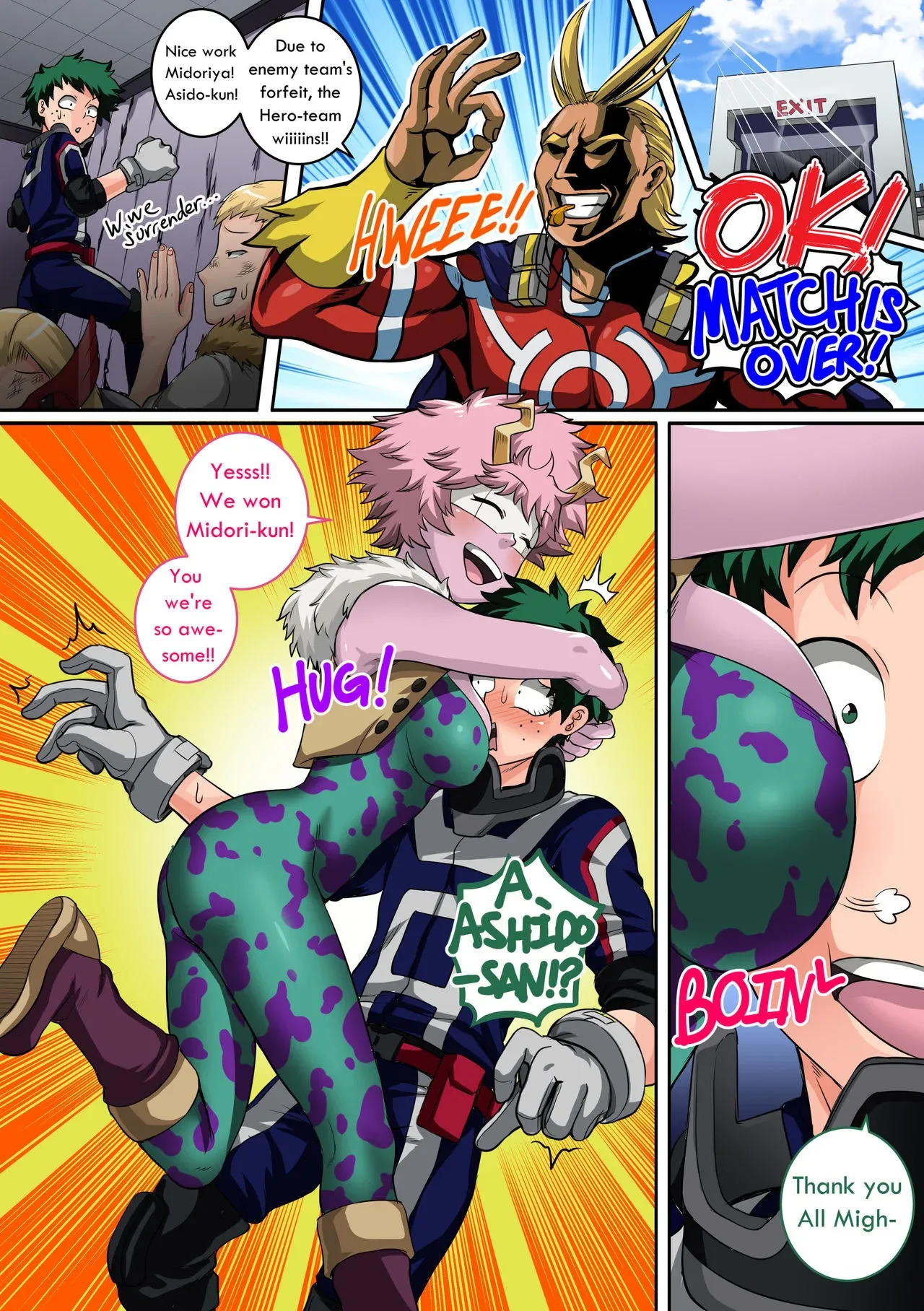 My Harem Academia (Boku No Hero Academia) - 4 . My Harem Academia - Mischiefs of a Little Devil - Chapter 4 - Page 2