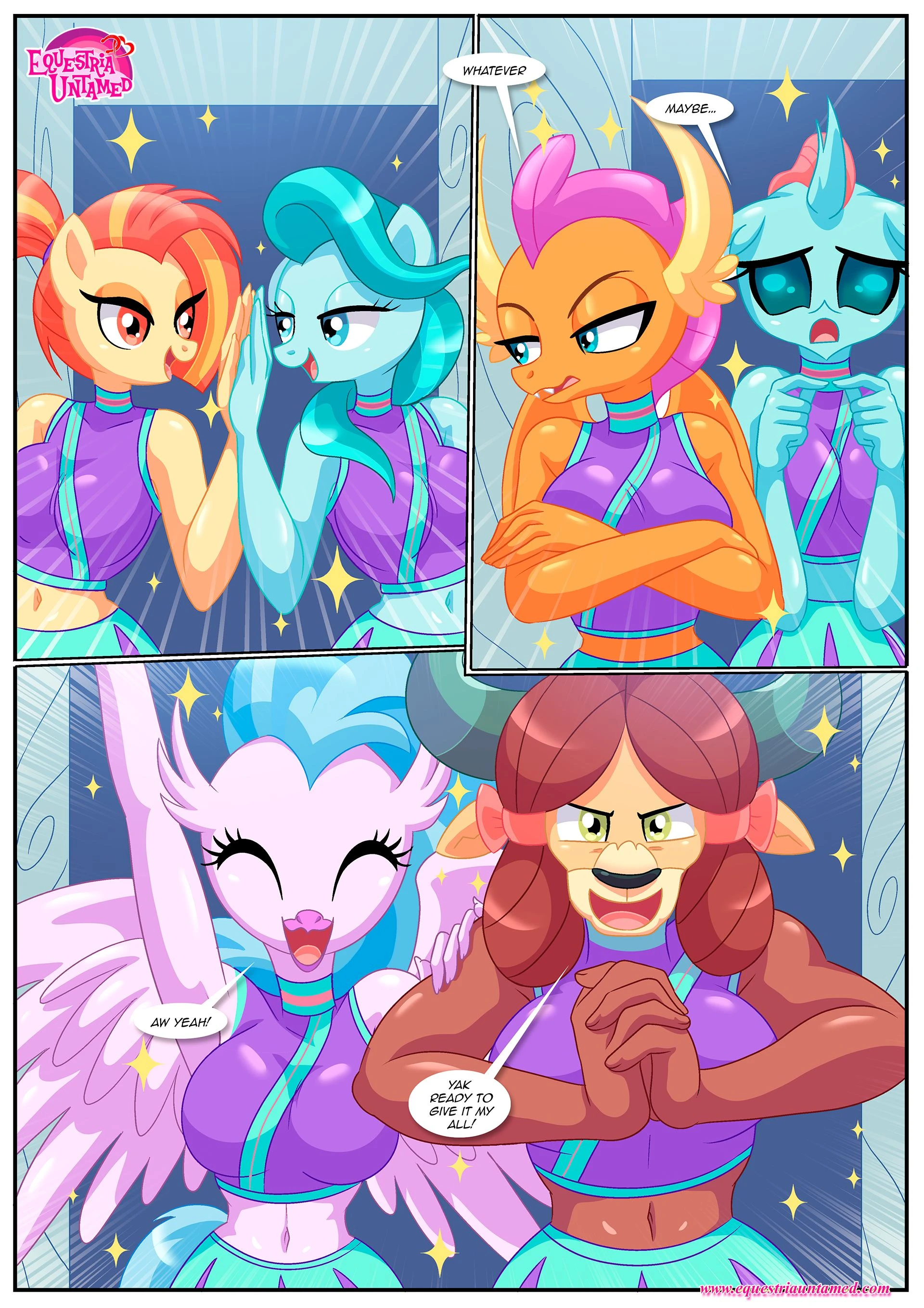 Extra Cheer Practice (My Little Pony: Friendship Magic) [Palcomix] - 1 . Extra Cheer Practice - (My Little Pony: Friendship Magic) [Palcomix] - Page 3