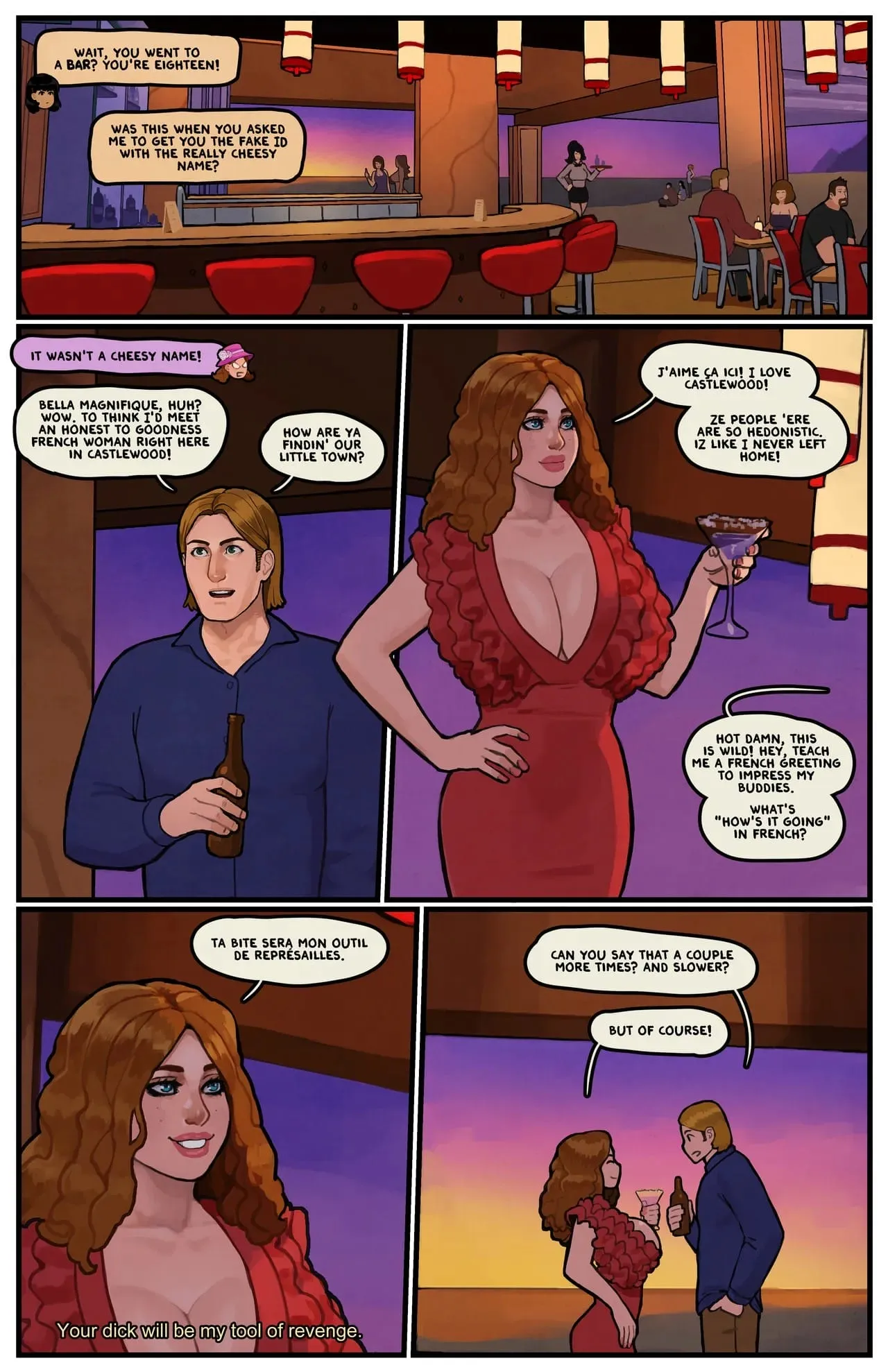 Quest of the Mother Fucker [Reinbach] - 1 . This Romantic World presents: Quest of the Mother Fucker - Page 9
