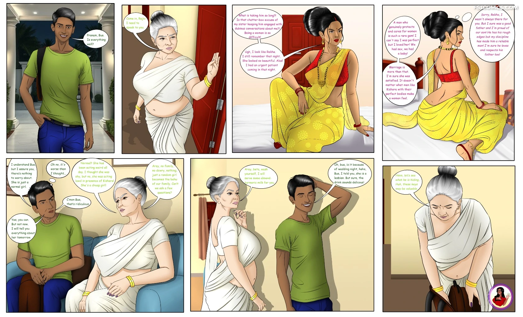 Saundarya Sanjeevani – Indian milf - Saundarya Sanjeevani Issue 3 - Bewci - Page 8