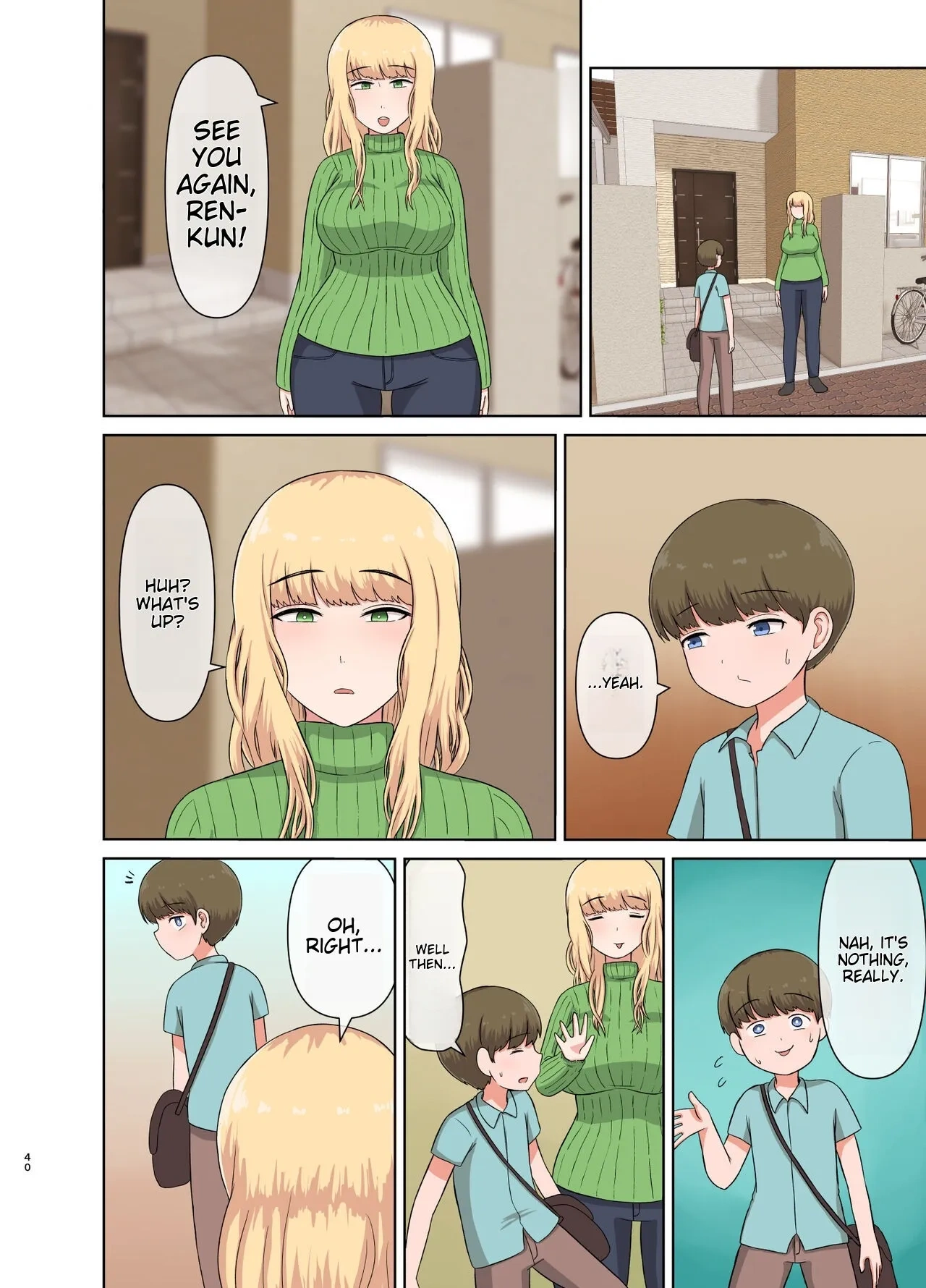 Blonde Aunt’s Sleep - Kinpatsu Oba-san no Suiminkan [Saitou Renj] - Page 39