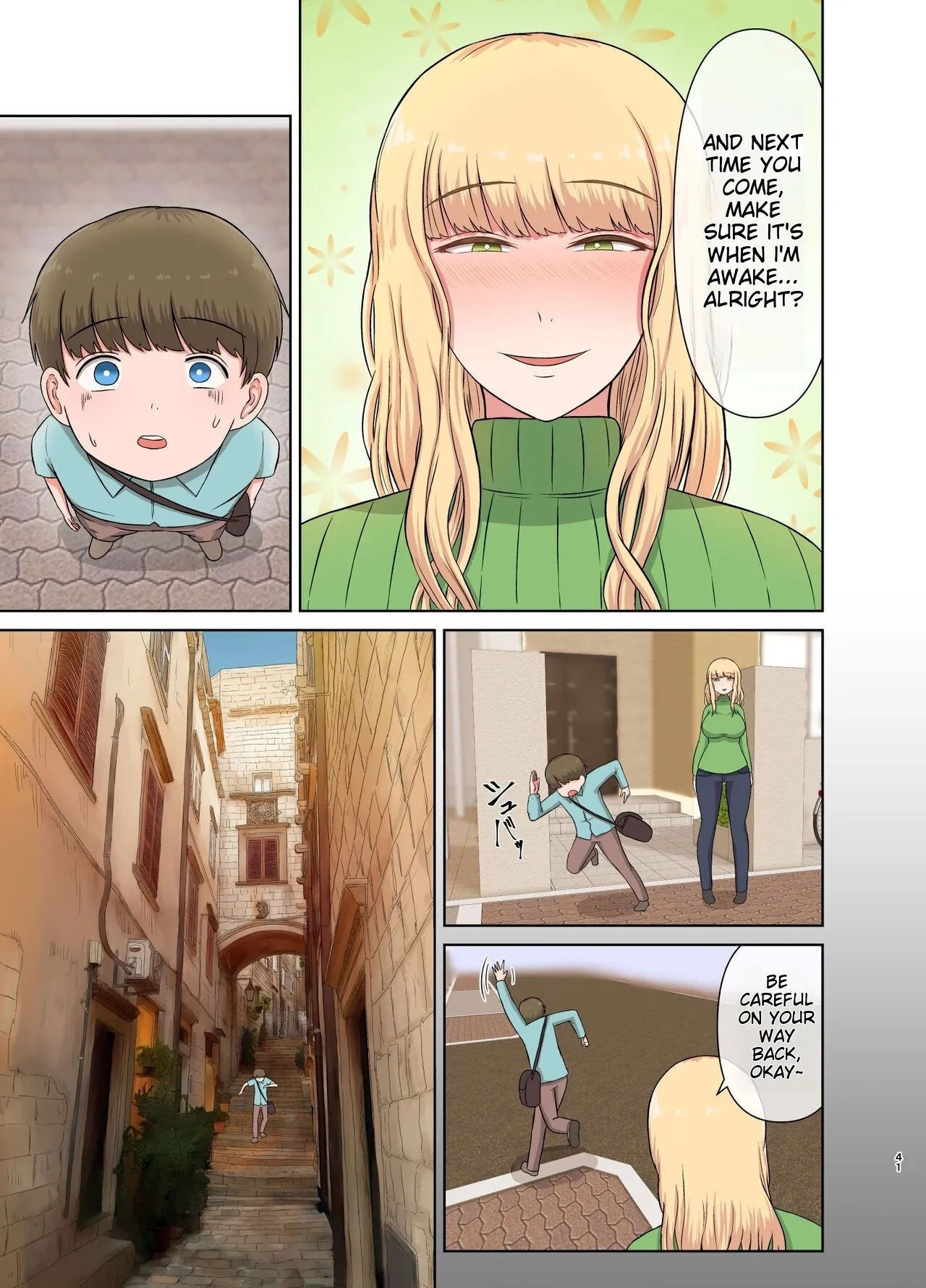 Blonde Aunt’s Sleep - Kinpatsu Oba-san no Suiminkan [Saitou Renj] - Page 40