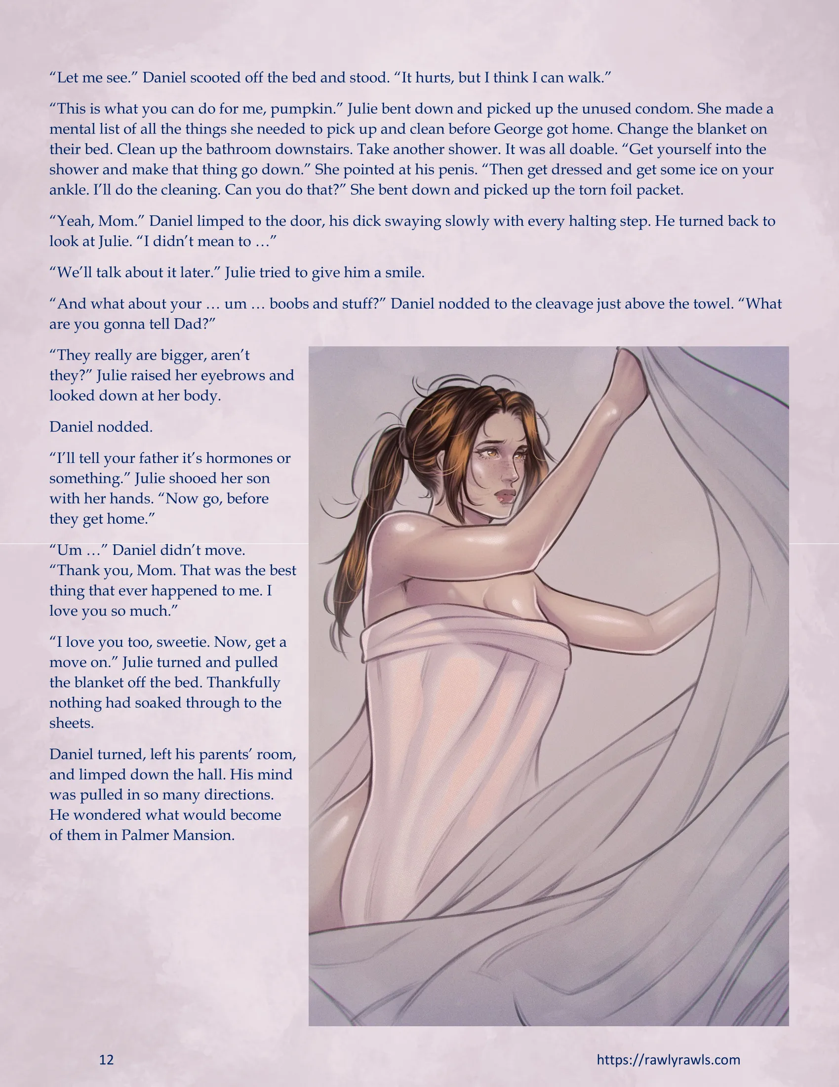 The Haunting Of Palmer Mansion [RawlyRawls] - 5.3 . The Haunting Of Palmer Mansion - Chapter 5 Part 3 [TenderMindd ] - Page 12