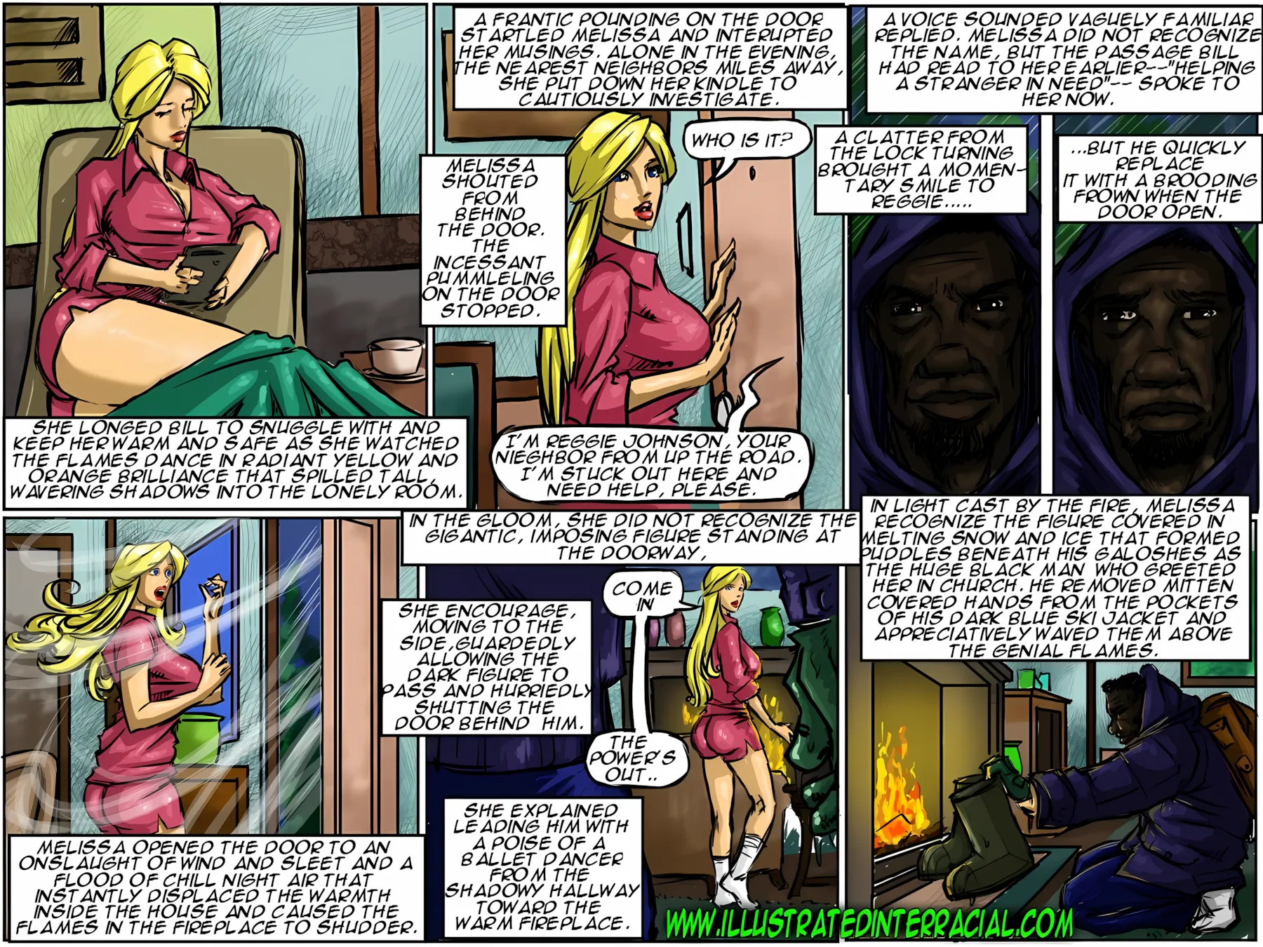 The New Parishioner [IllustratedInterracial] - 1 . The New Parishioner - Chapter 1 - Page 7